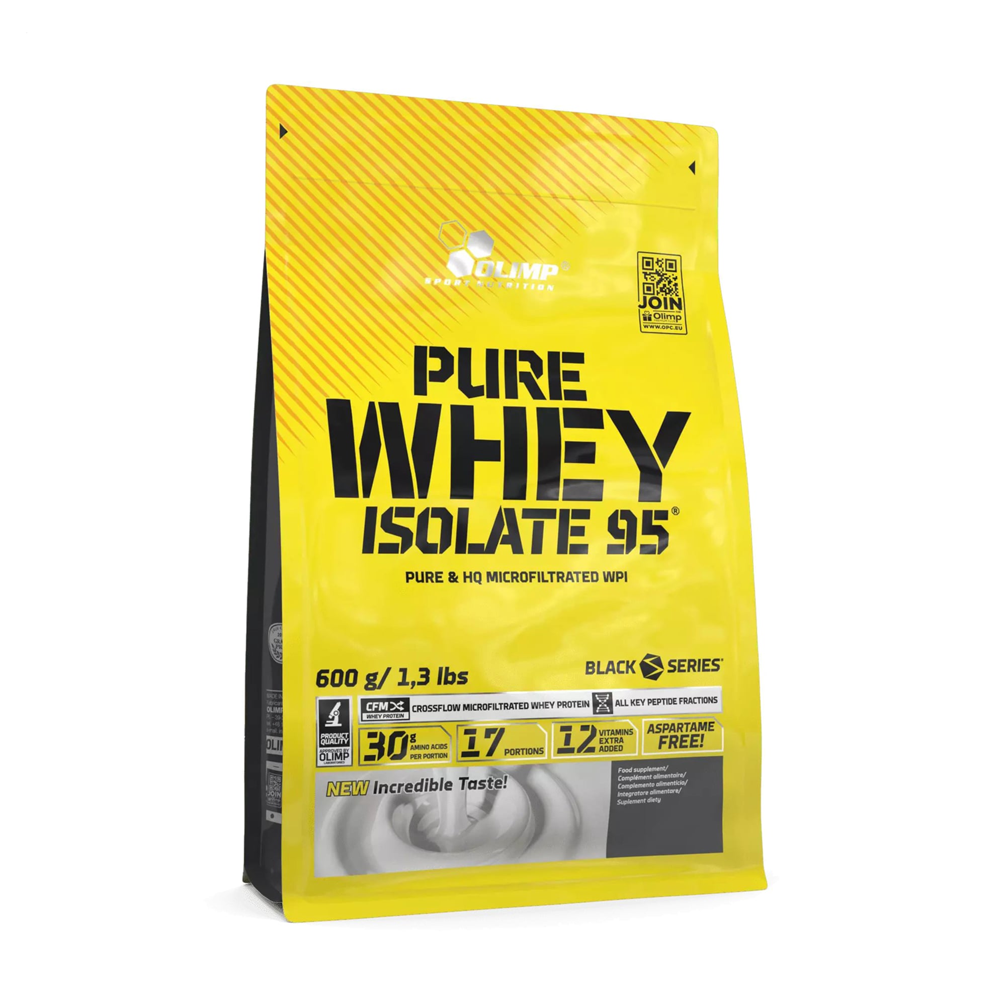 

Протеїн Olimp Sport Nutrition Pure Whey Isolate 95 Ваніль, в порошку, 600 г
