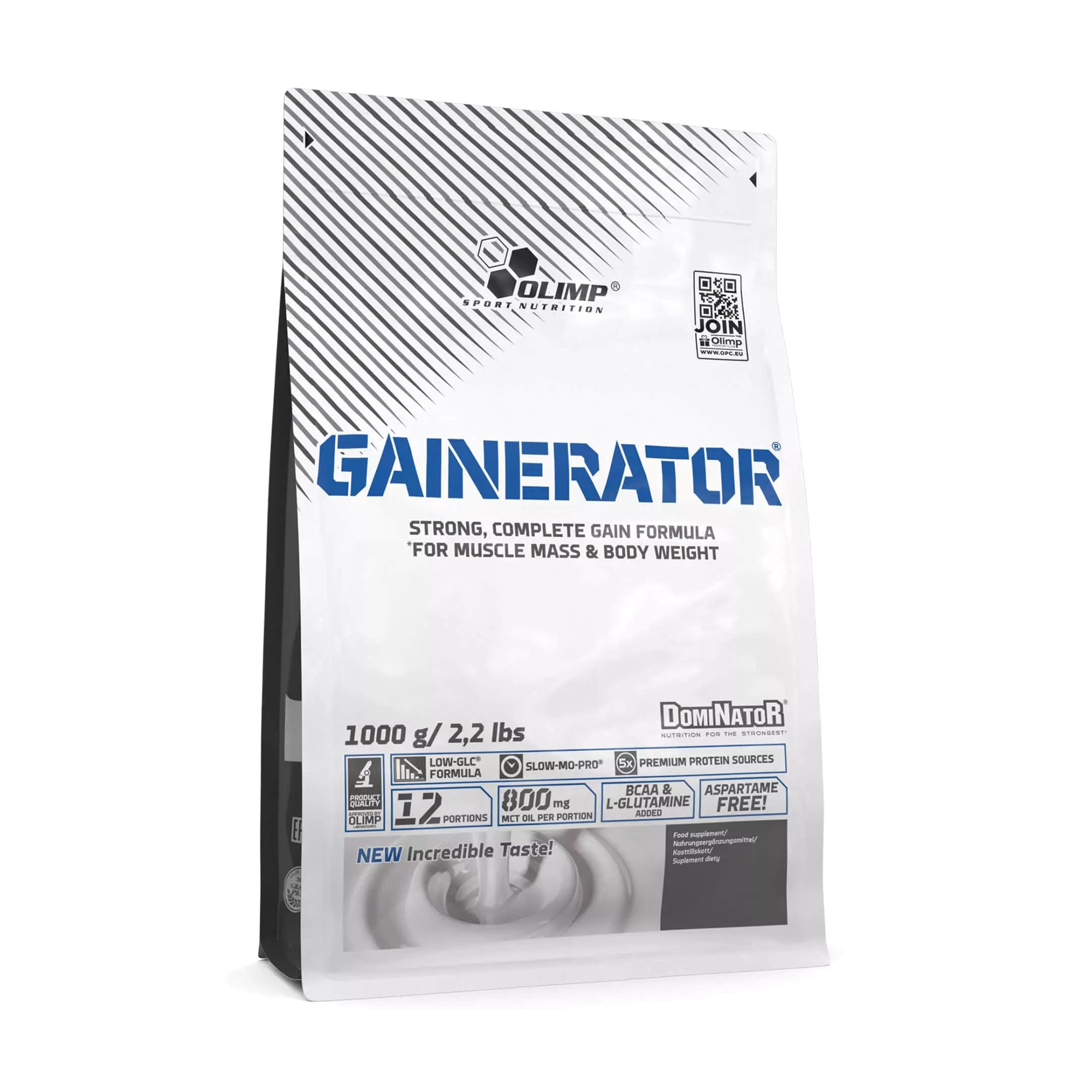 

Гейнер Olimp Sport Nutrition Gainerator Полуниця, в порошку, 1 кг