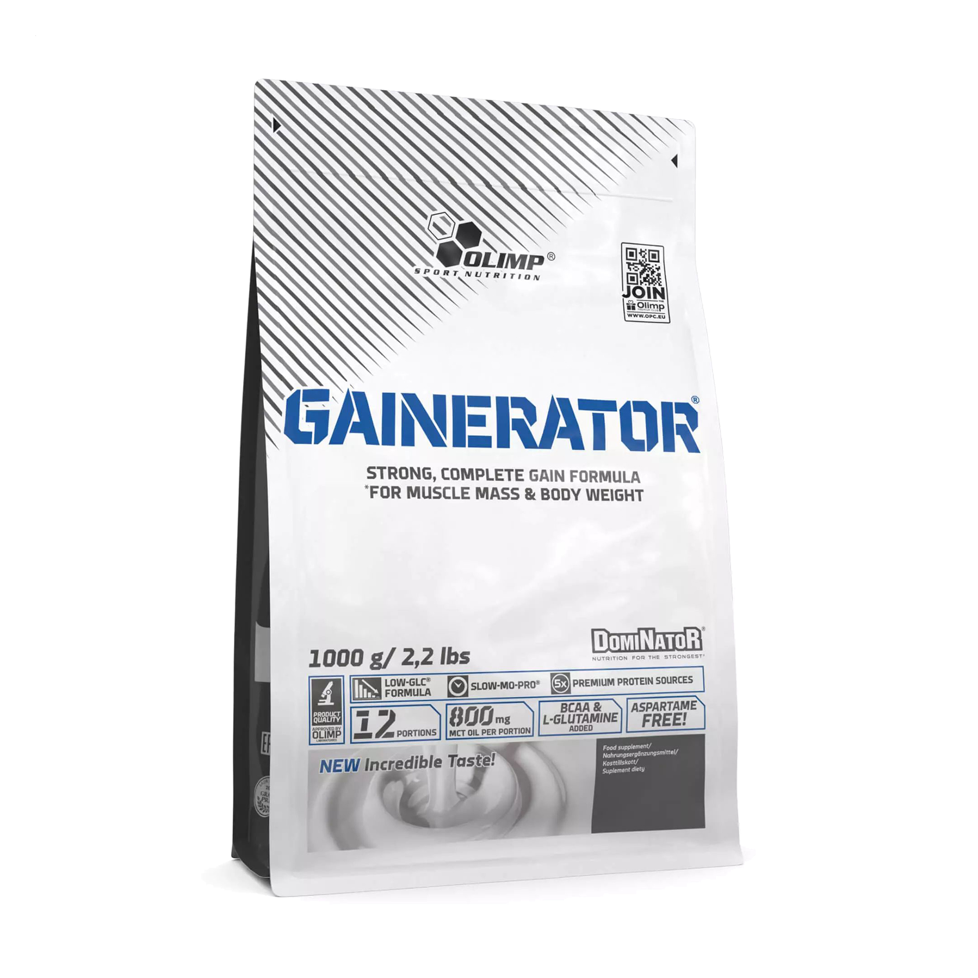 

Гейнер Olimp Sport Nutrition Gainerator Полуниця, в порошку, 1 кг