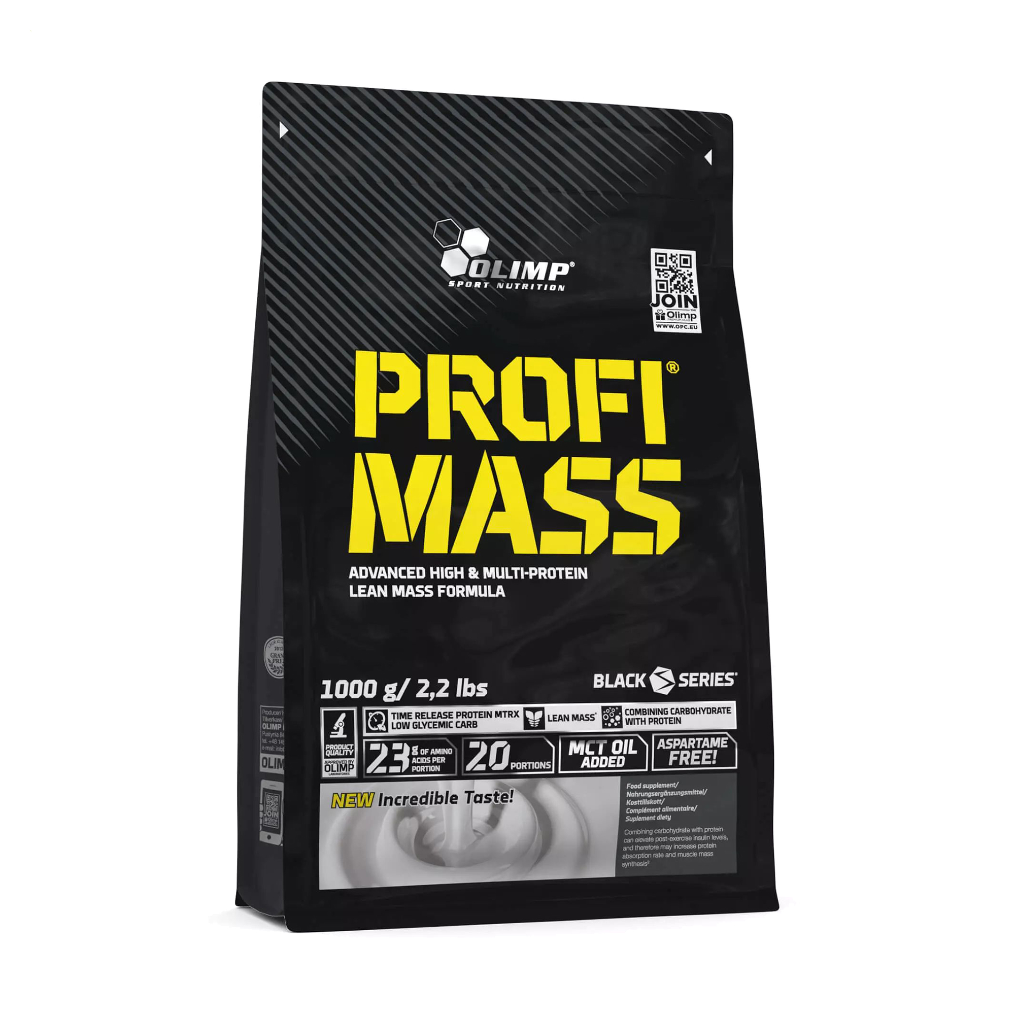 

Гейнер Olimp Sport Nutrition Profi Mass Ваніль, в порошку, 1 кг