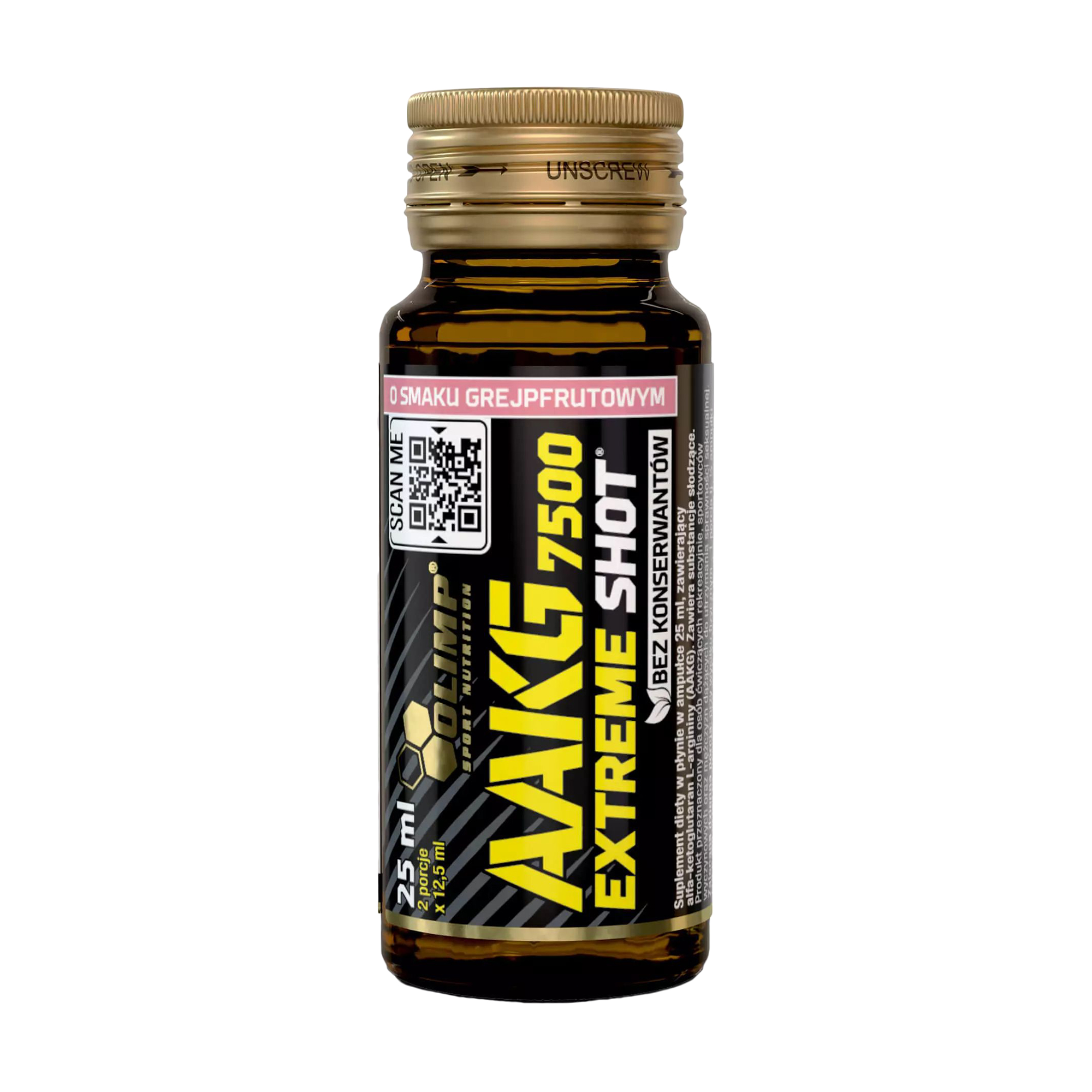 

Амінокислота Olimp Sport Nutrition AAKG 7500 Extreme Shot Грейпфрут, в рідині, 25 мл