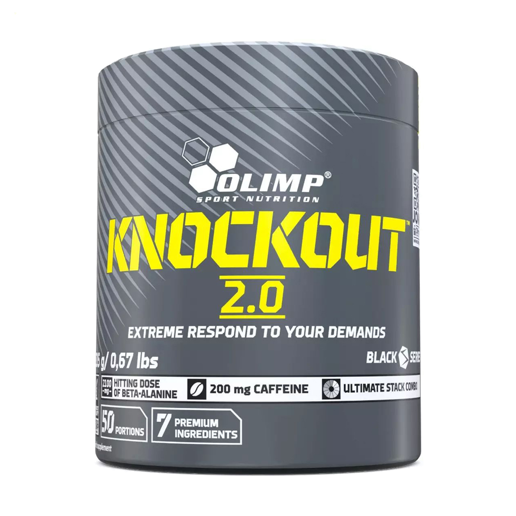 

Передтренувальний комплекс Olimp Sport Nutrition Knockout 2.0 Bubble Blow в порошку, 305 г