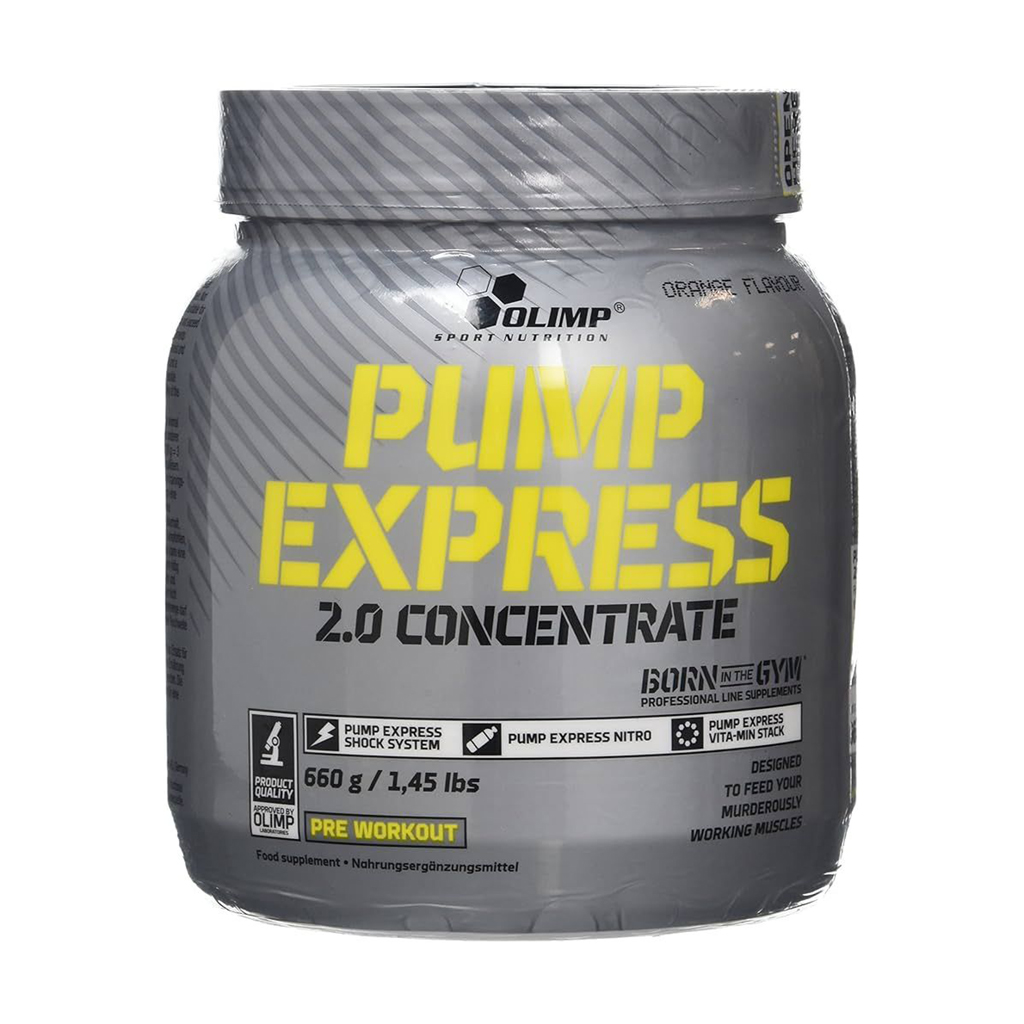 

Передтренувальний комплекс Olimp Sport Nutrition Pump Express 2.0 Concentrate Апельсин, в порошку, 660 г