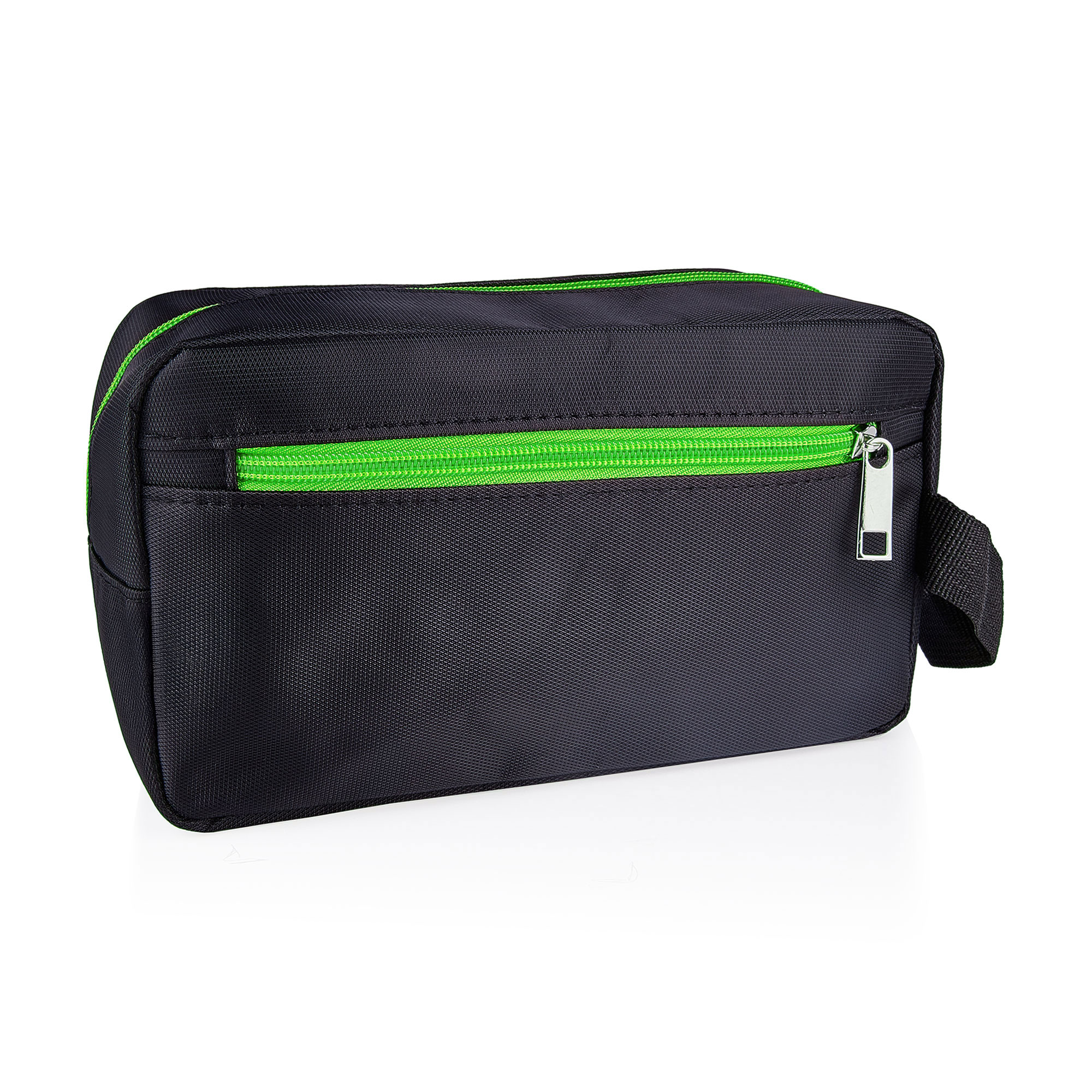 

Косметичка чорна з зеленою блискавкою (AuC2024-6)