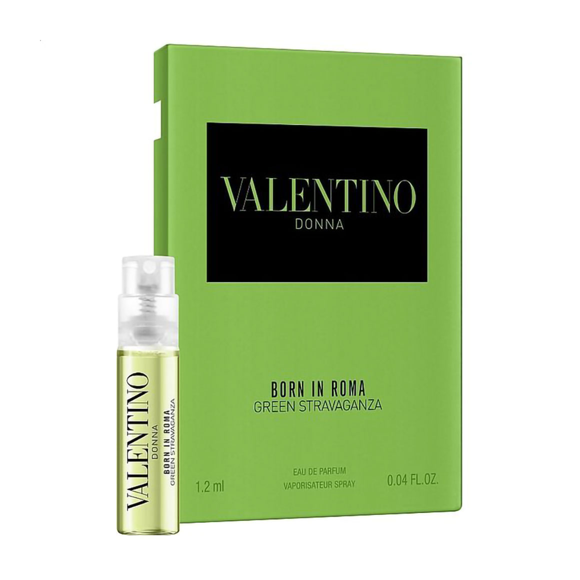 

Valentino Donna Born in Roma Green Stravaganza Парфумована вода жіноча, 1.2 мл (пробник)