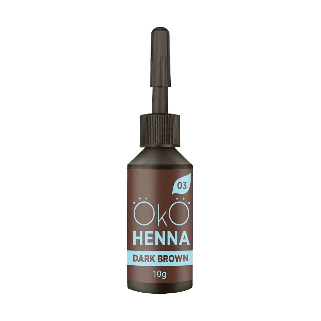 

Уцінка! Хна для брів OkO Lash & Brow Henna Power Powder 03 Dark Brown, 10 г