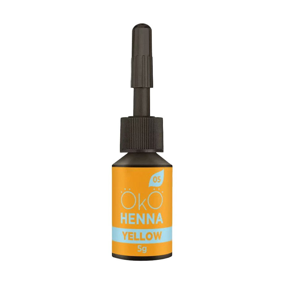 

Хна для брів OkO Lash & Brow Henna Power Powder 05 Yellow, 5 г