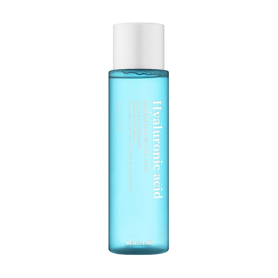 

Тонер для обличчя Bergamo Hyaluronic Acid Essential Intensive Skin Toner з гіалуроновою кислотою, 210 мл