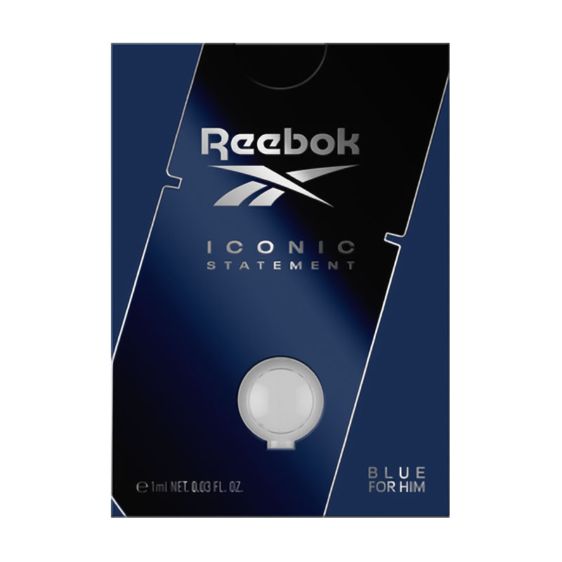 

Reebok Iconic Statement Blue Парфумована вода чоловіча, 1 мл (пробник)
