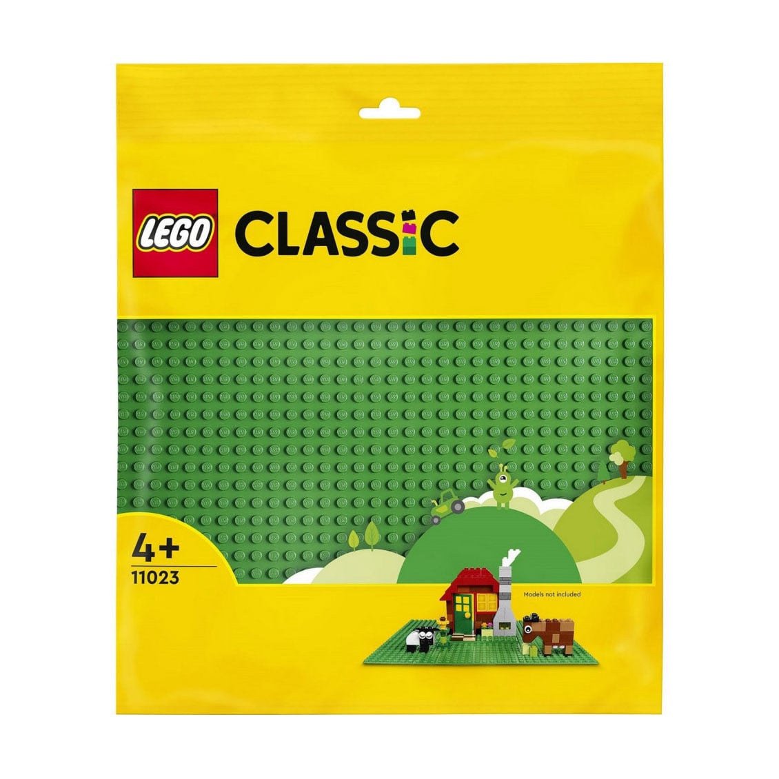 Конструктор LEGO Classic Базова пластина зеленого кольору, 1 деталь, від 4 років (11023)