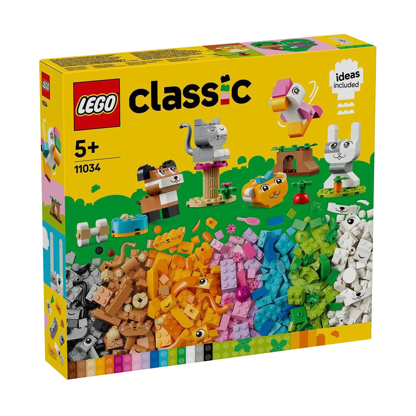 

Конструктор LEGO Classic Творчі улюбленці, 450 деталей, від 5 років (11034)