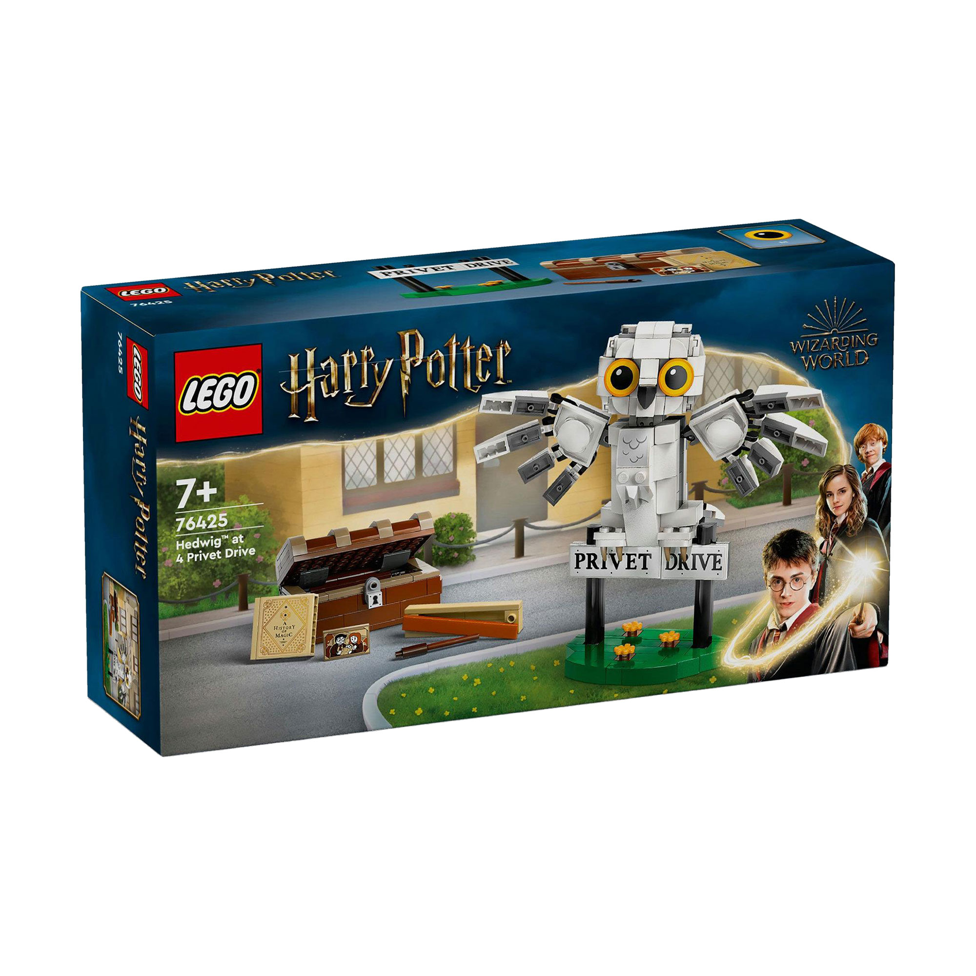 

Конструктор LEGO Harry Potter Гедвіґа на Тисовій вулиці, 4, 337 деталей, від 7 років (76425)