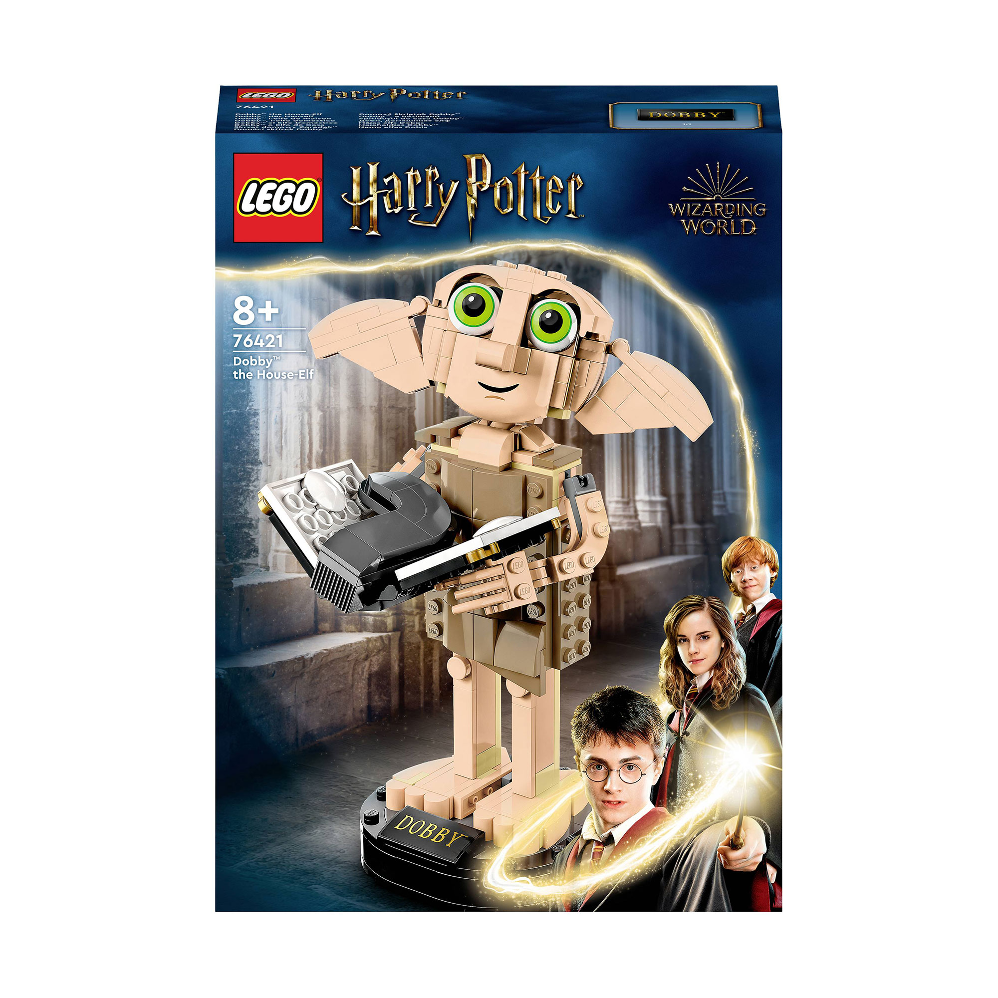 

Конструктор LEGO Harry Potter Добі, домашній ельф, 403 деталі, від 8 років (76421)