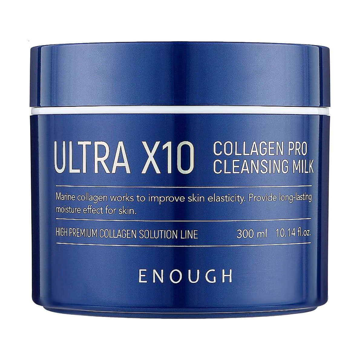 

Уцінка! Очищувальне молочко для обличчя Enough Ultra X10 Collagen Pro Cleansing Milk з колагеном, 300 мл