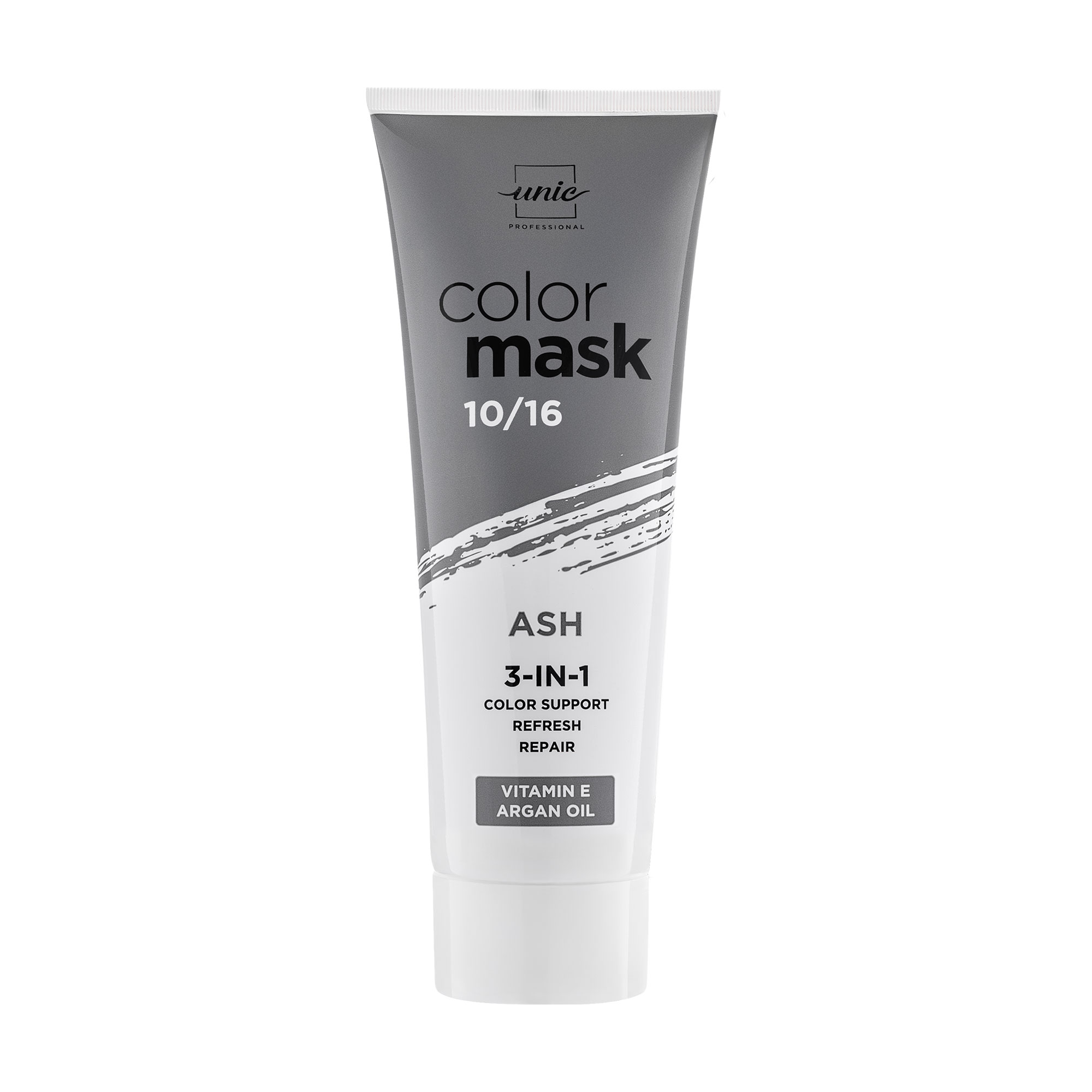 Тонувальна маска для волосся 3 в 1 Unic Color Mask 10/16 Ash, 250 мл