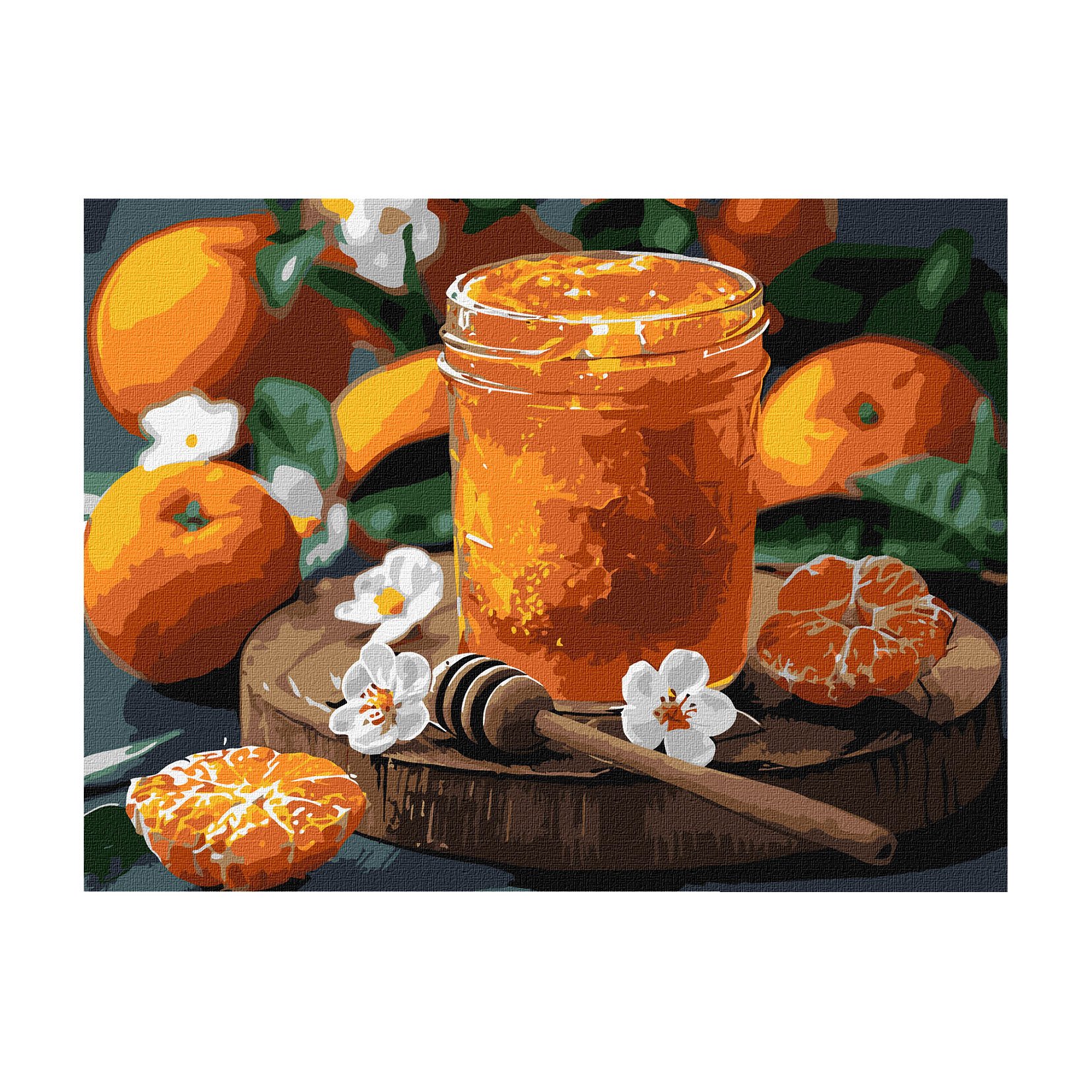 

Картина за номерами Ideyka Мандариновий мед, 30*40 см (KHO5698)