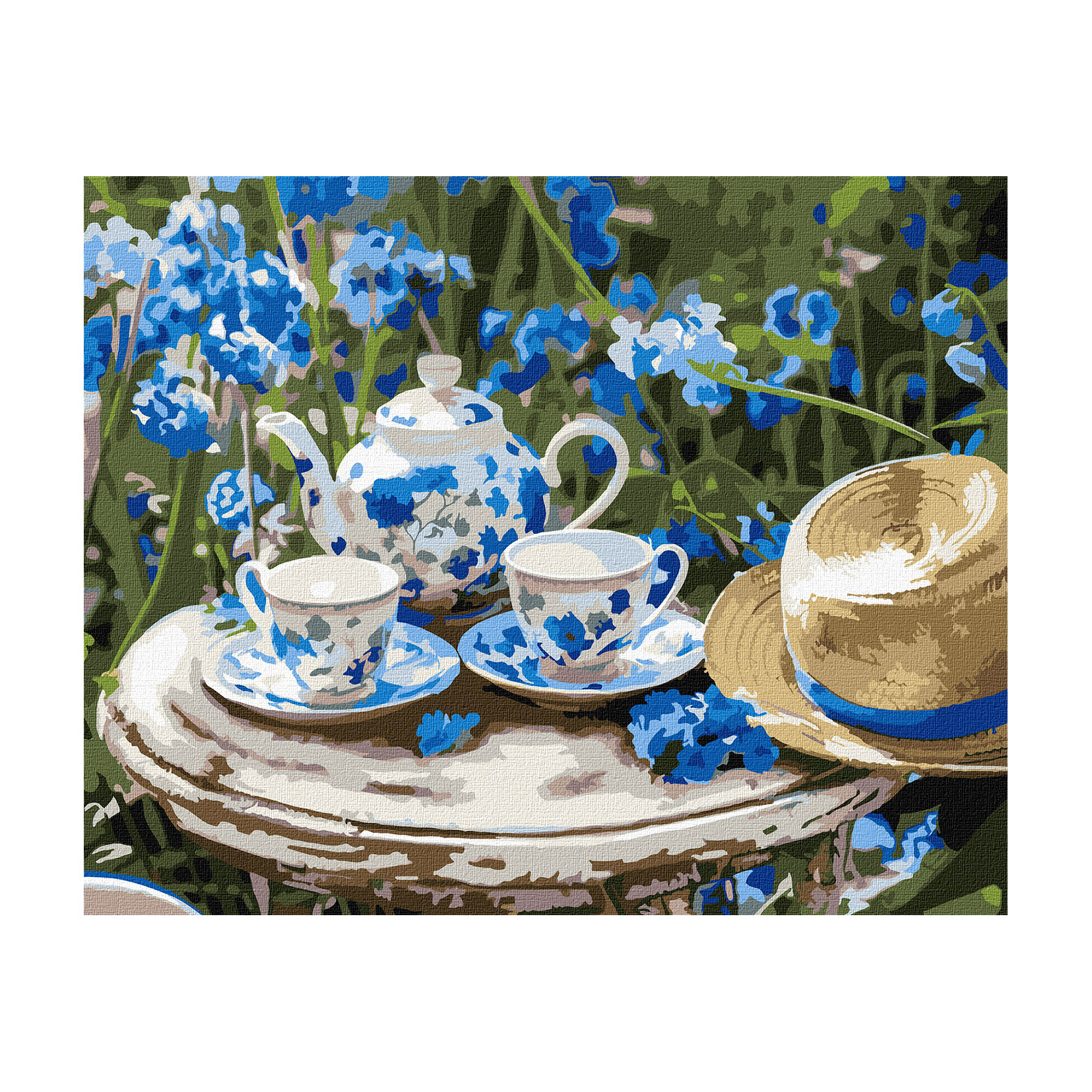 

Картина за номерами Ideyka Ранковий чай, 40*50 см (KHO5703)