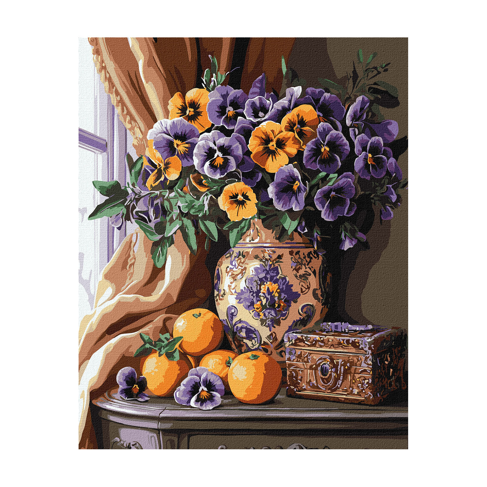 

Картина за номерами Ideyka Розкішні братки, 40*50 см (KHO3292)