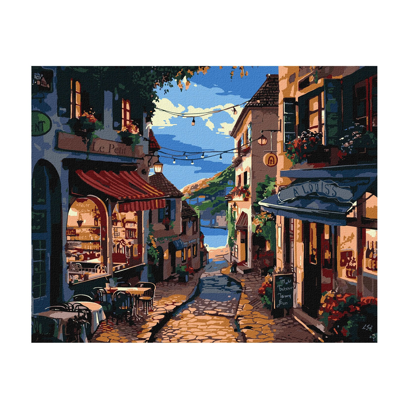 

Картина за номерами Ideyka Французька вуличка, 40*50 см (KHO3655)