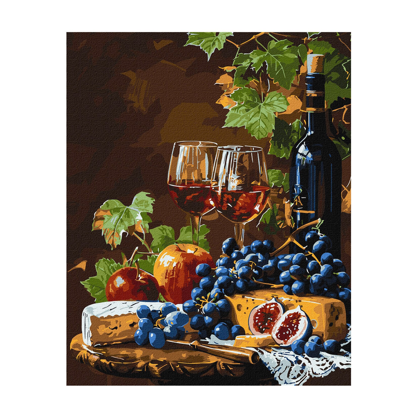 

Картина за номерами Ideyka Улюблене вино, 40*50 см (KHO5699)