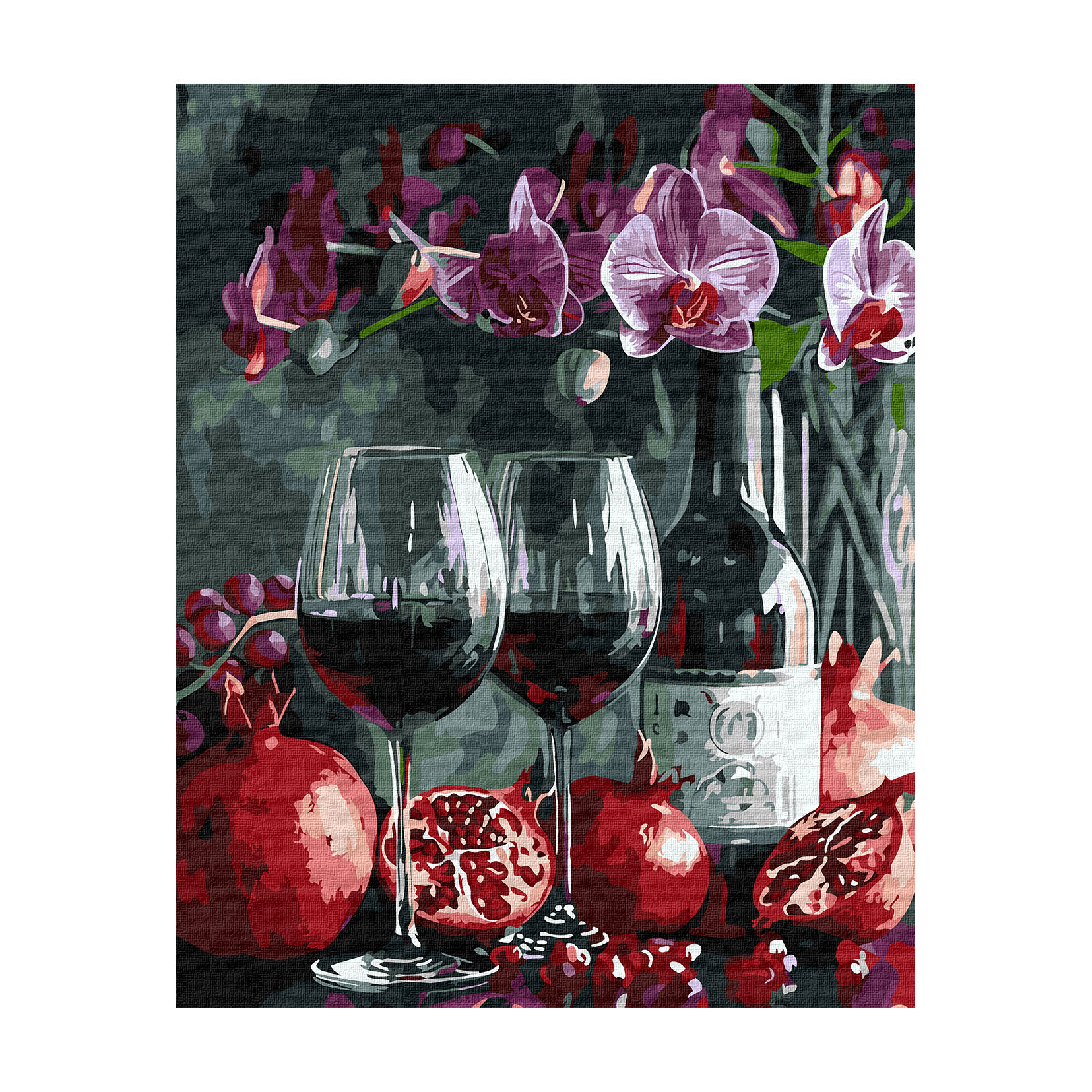 

Картина за номерами Ideyka Цвітіння орхідей, 40*50 см (KHO5700)