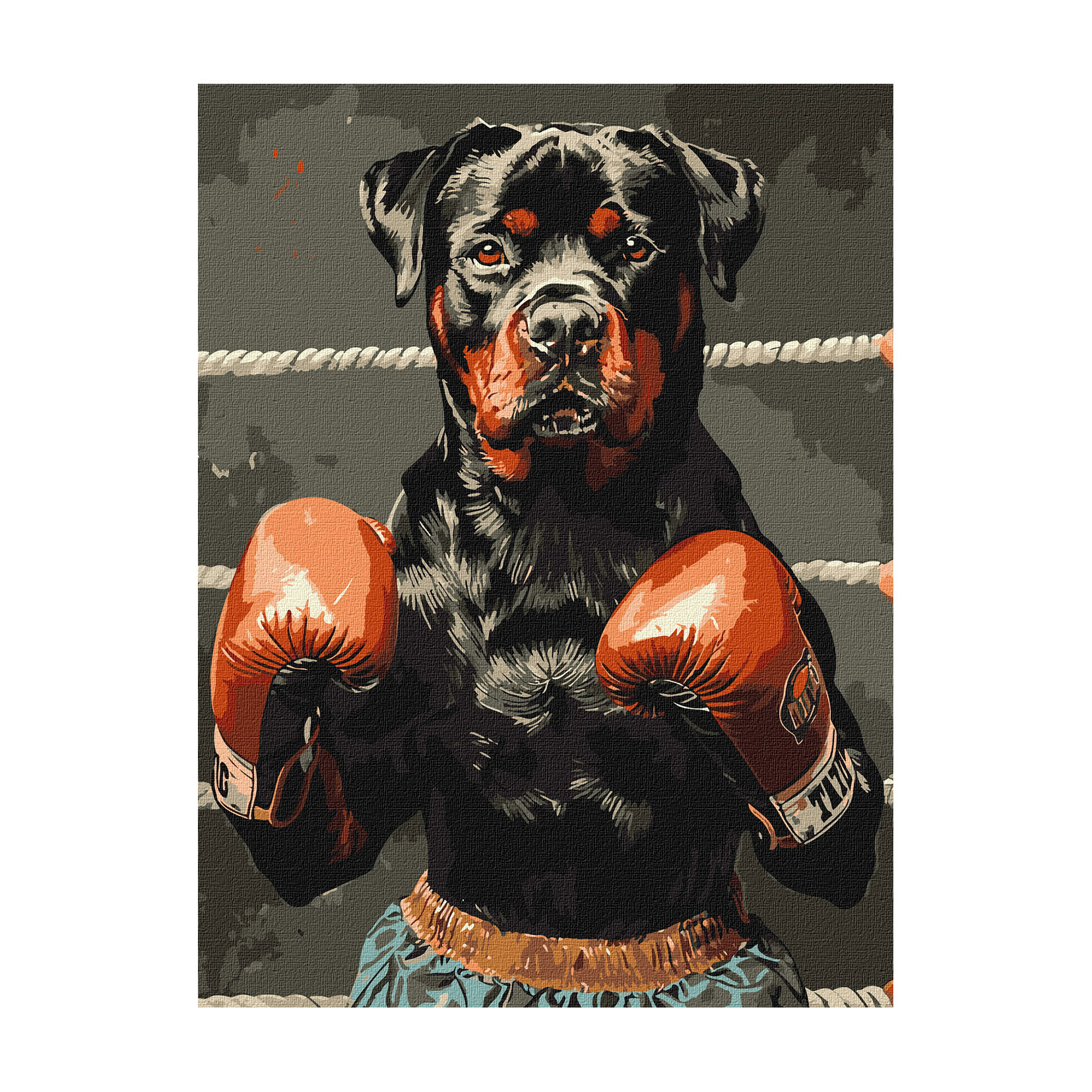 

Картина за номерами Ideyka Рингова сила, 30*40 см (KHO6647)