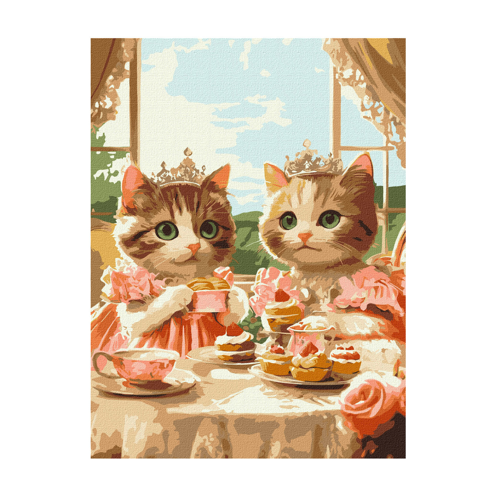 

Картина за номерами Ideyka Гламурна вечірка, 30*40 см (KHO6689)