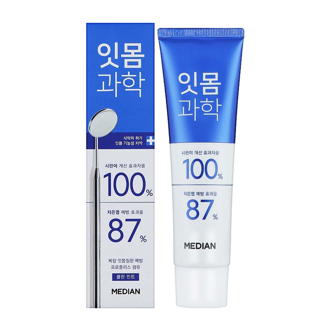 

Зубна паста Median Gum Science Toothpaste Clean Mint Чиста м'ята, 120 г