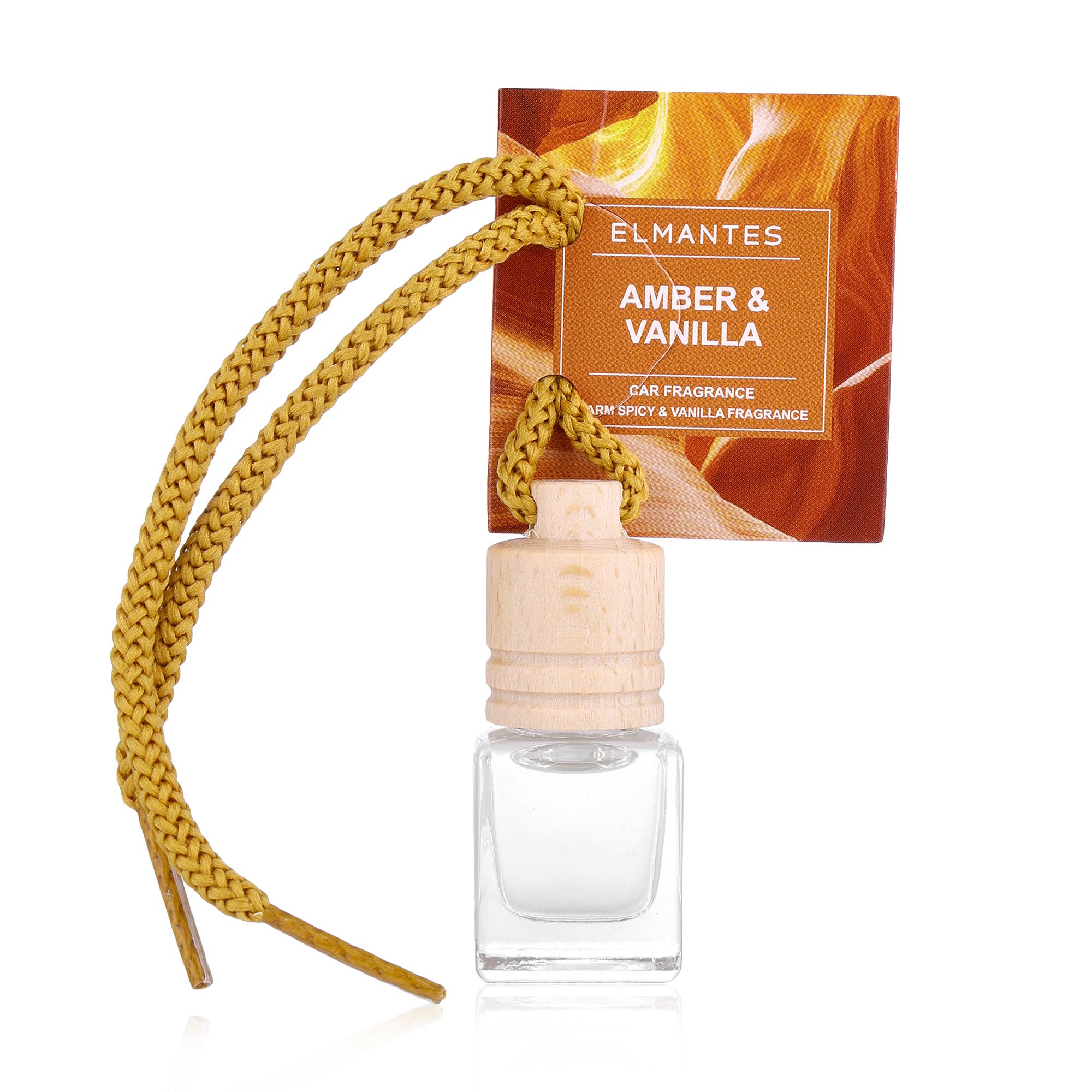 

Ароматизатор повітря для авто Elmantes, Amber & Vanilla, 5мл