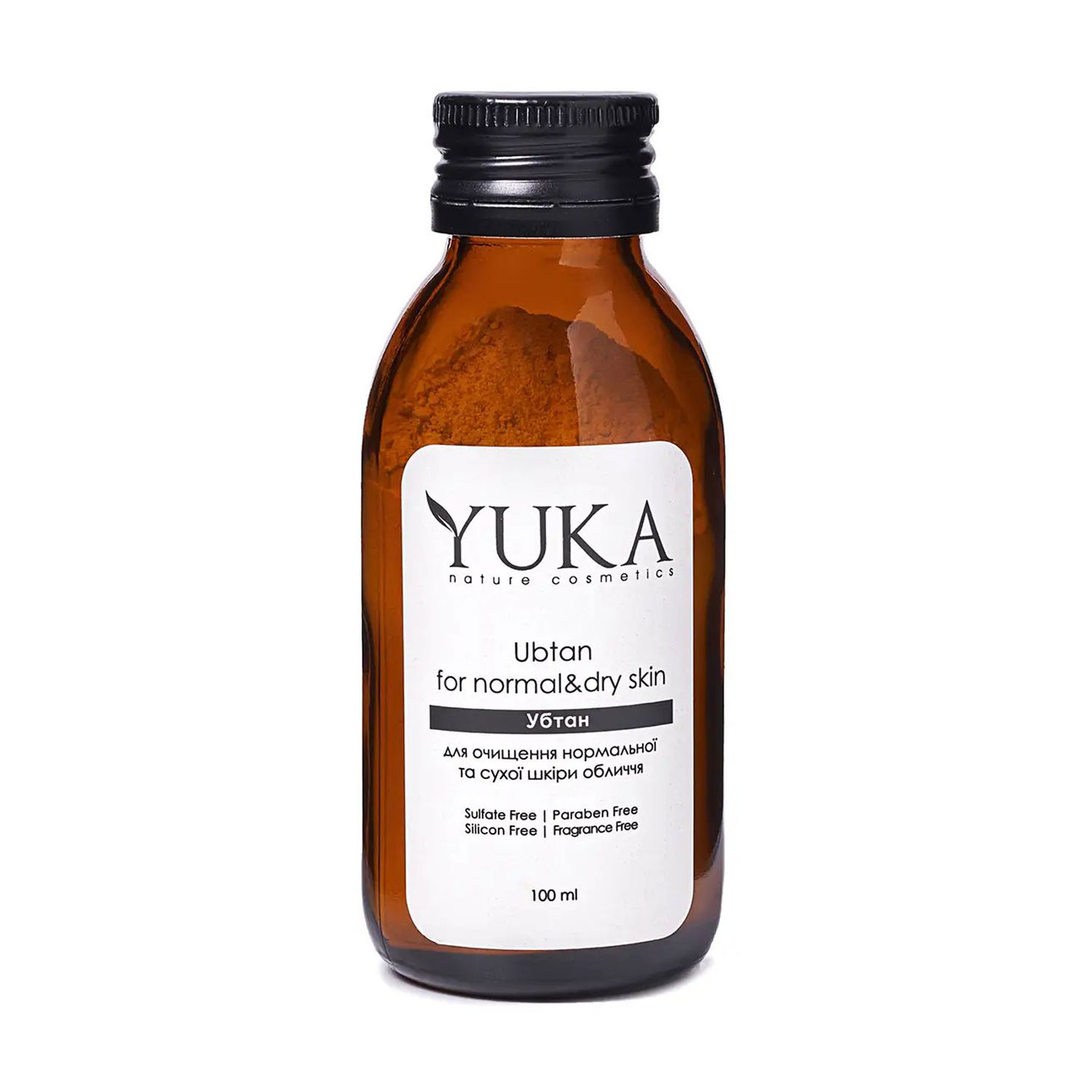 

Уцінка! Убтан для очищення обличчя Yuka Ubtan для нормальної та сухої шкіри, з пребіотиком, 100 мл