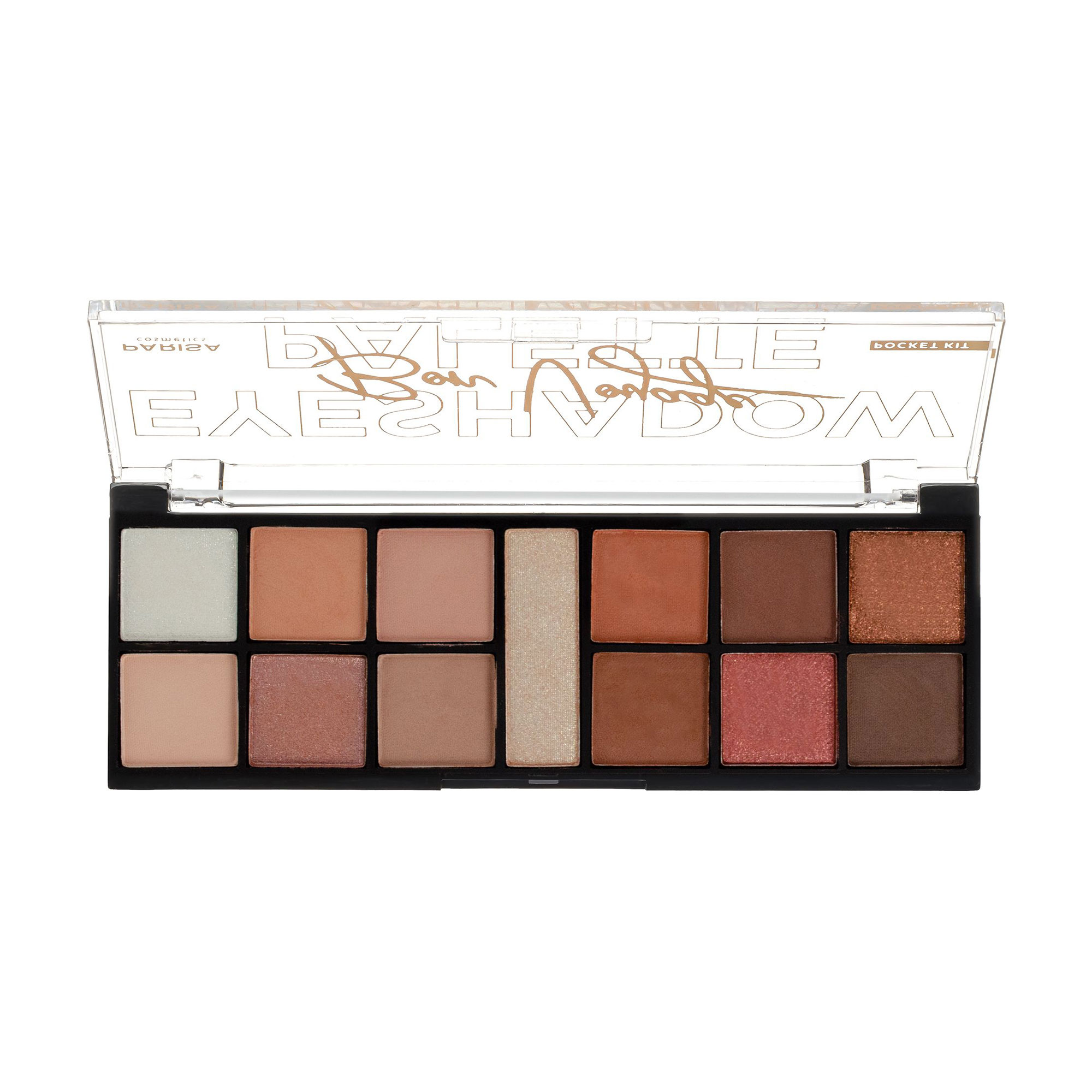 

Палетка тіней для повік Parisa Cosmetics Bon Voyage E-613, 05, 15.6 г