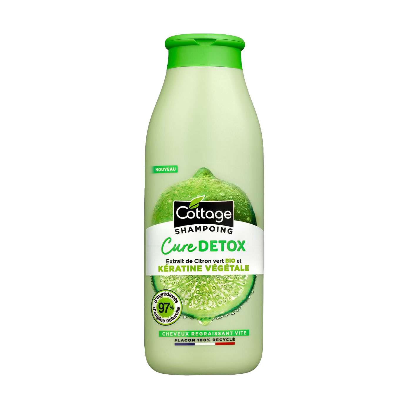 

Уцінка! Детокс шампунь Cottage Detox Treatment Hair Shampoo для жирного волосся, з екстрактом лайму, 250 мл
