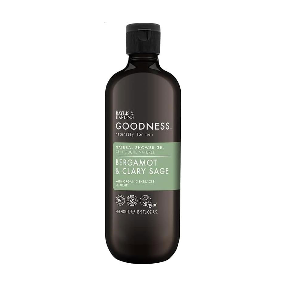 

Чоловічий гель для душу Baylis & Harding Goodness Natural Shower Gel, Bergamot & Clary Sage, 500 мл