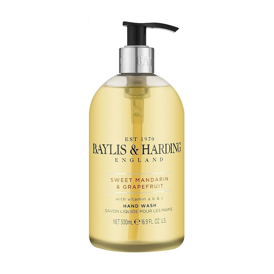 

Рідке мило для рук Baylis & Harding Hand Wash, Sweet Mandarin & Grapefruit, 500 мл
