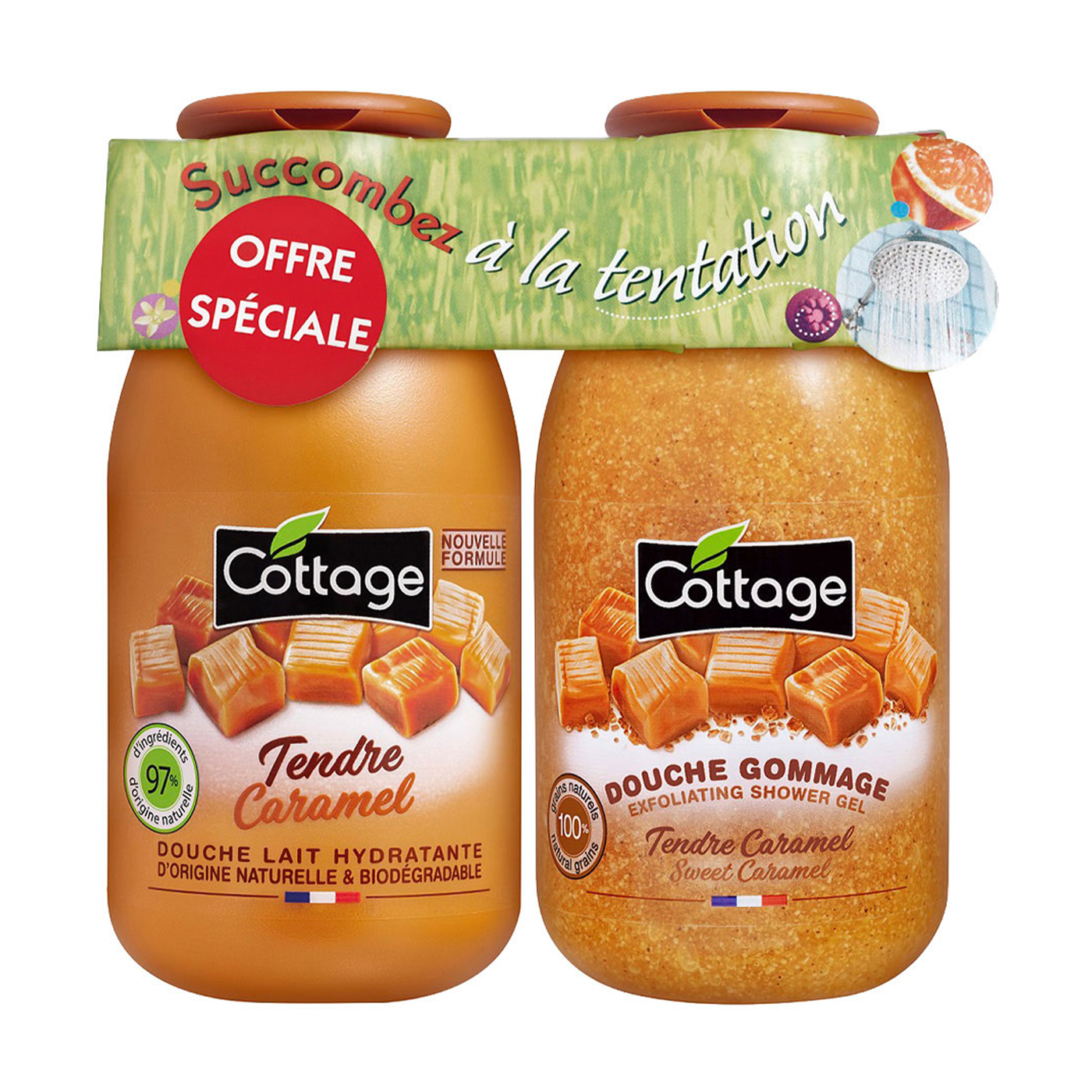 

Набір для душу Cottage Sweet Caramel Set (молочко, 250 мл + гель-ексфоліант, 270 мл)