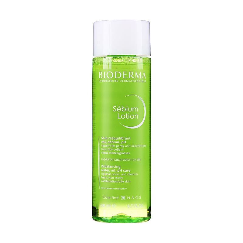 

Лосьйон для обличчя Bioderma Sebium Lotion Rebalancing Water для жирної та комбінованої шкіри, 200 мл
