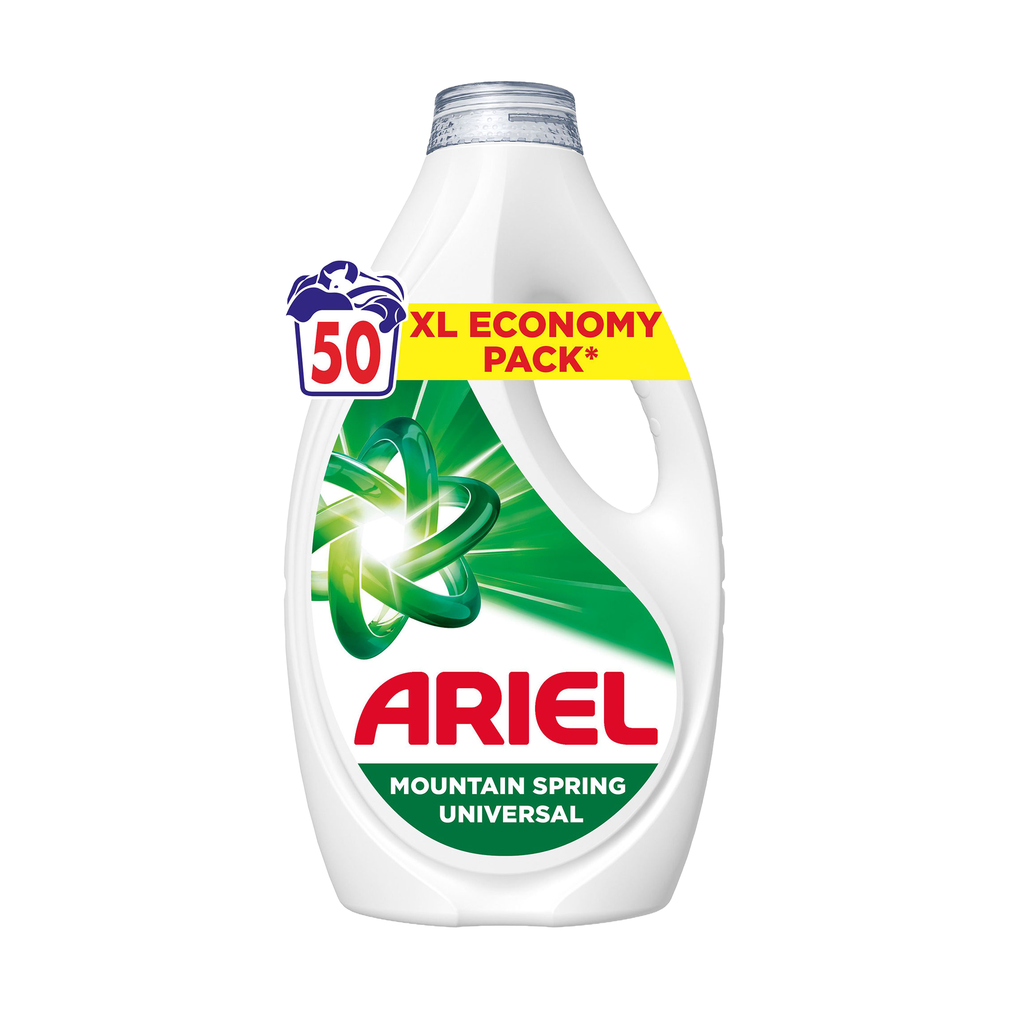 

Гель для прання Ariel Гірське джерело, 50 циклів прання, 2.25 л