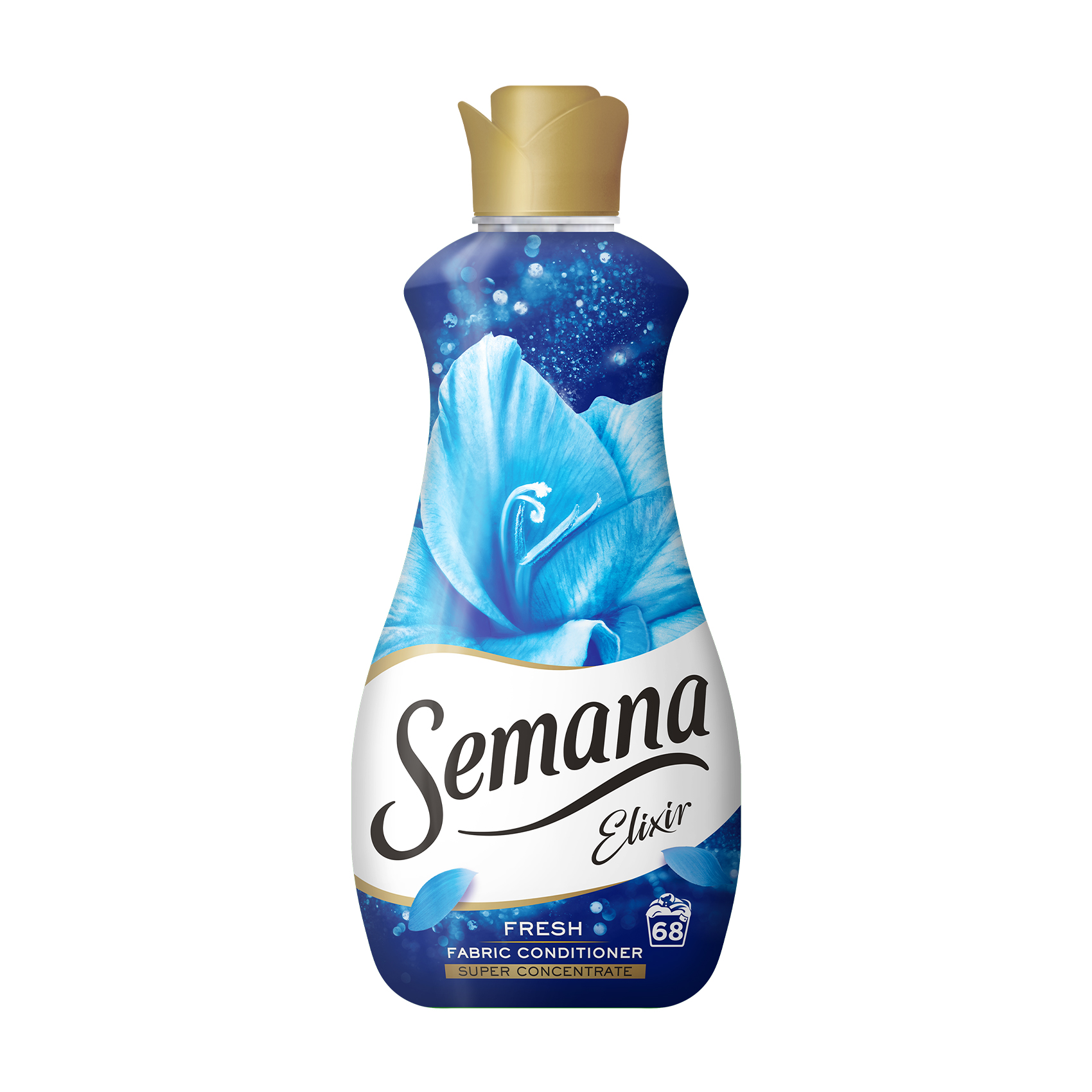 

Кондиціонер для білизни Semana Elixir Fresh, 68 циклів прання, 1.7 л