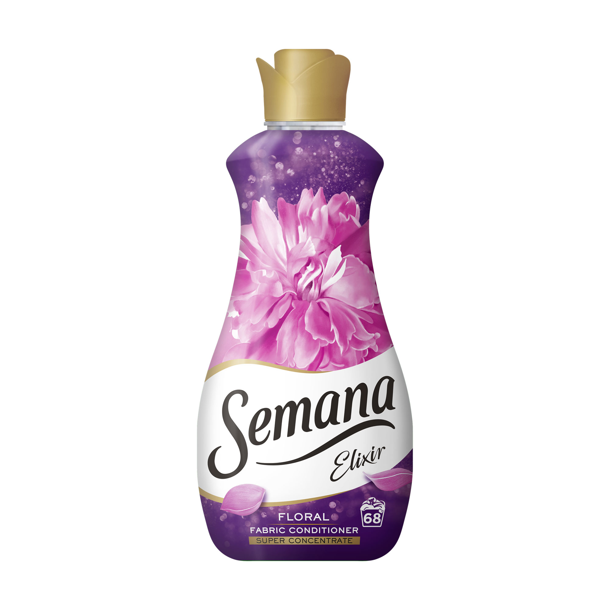 

Кондиціонер для білизни Semana Elixir Floral, 68 циклів прання, 1.7 л