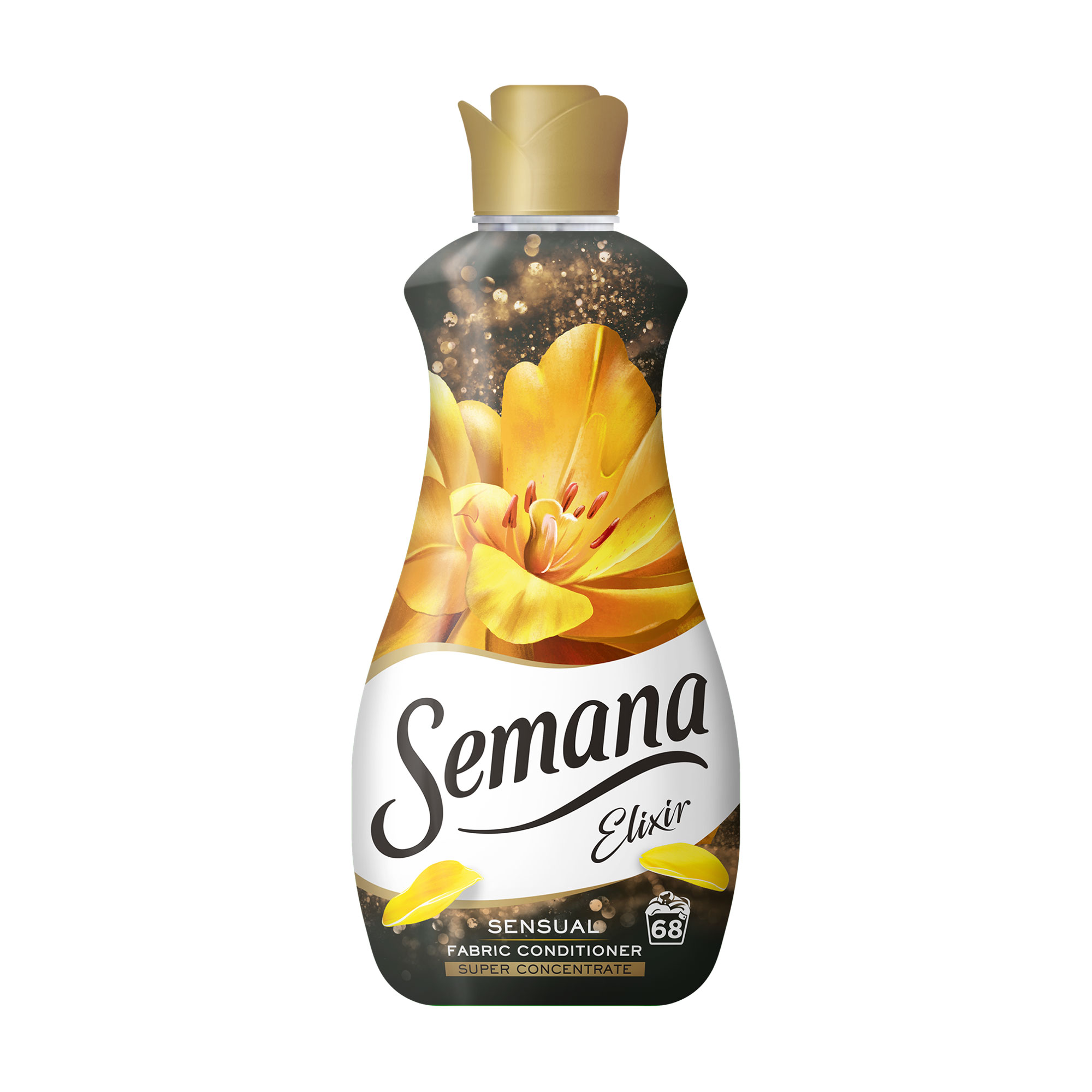 

Кондиціонер для білизни Semana Elixir Sensual, 68 циклів прання, 1.7 л