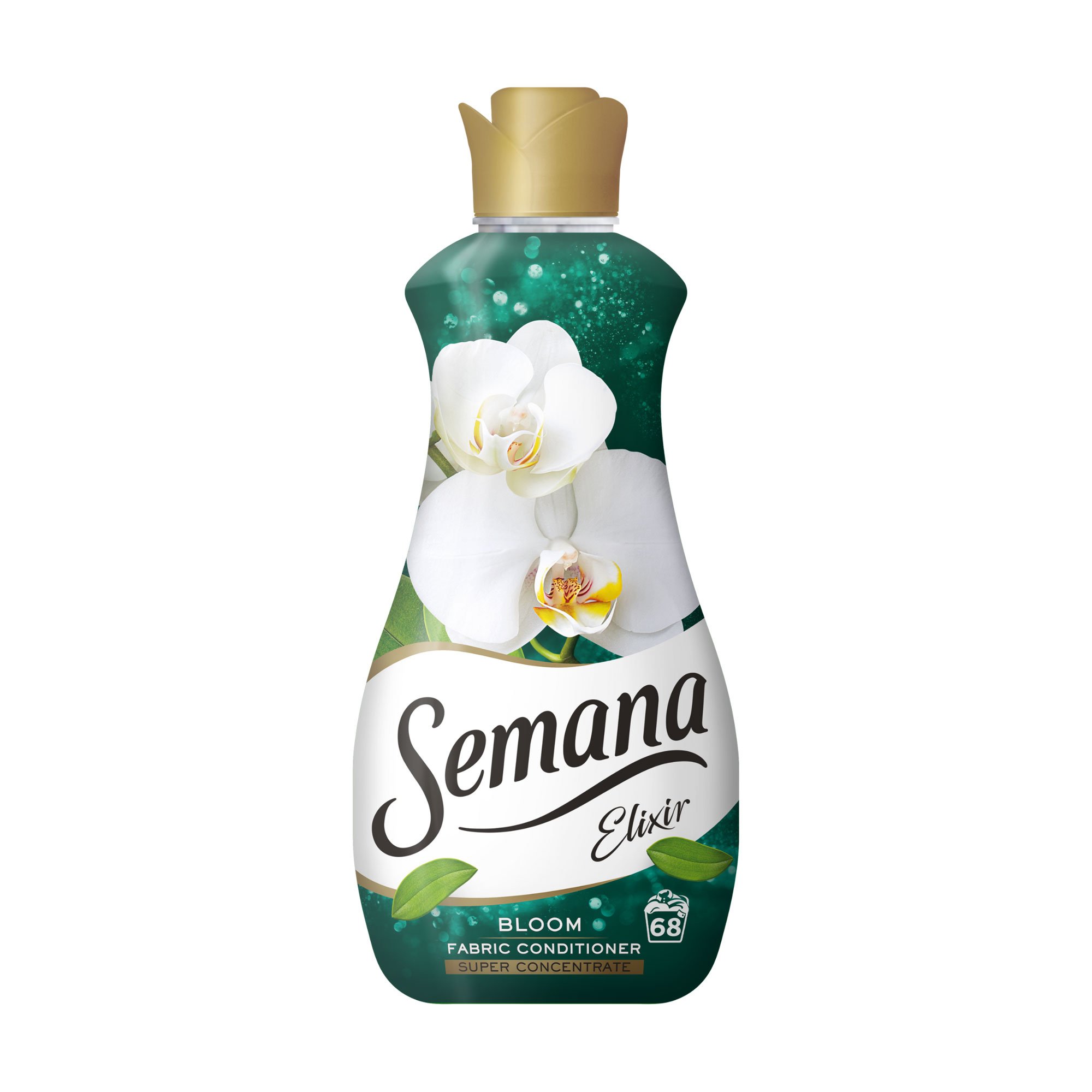 

Кондиціонер для білизни Semana Elixir Bloom, 68 циклів прання, 1.7 л