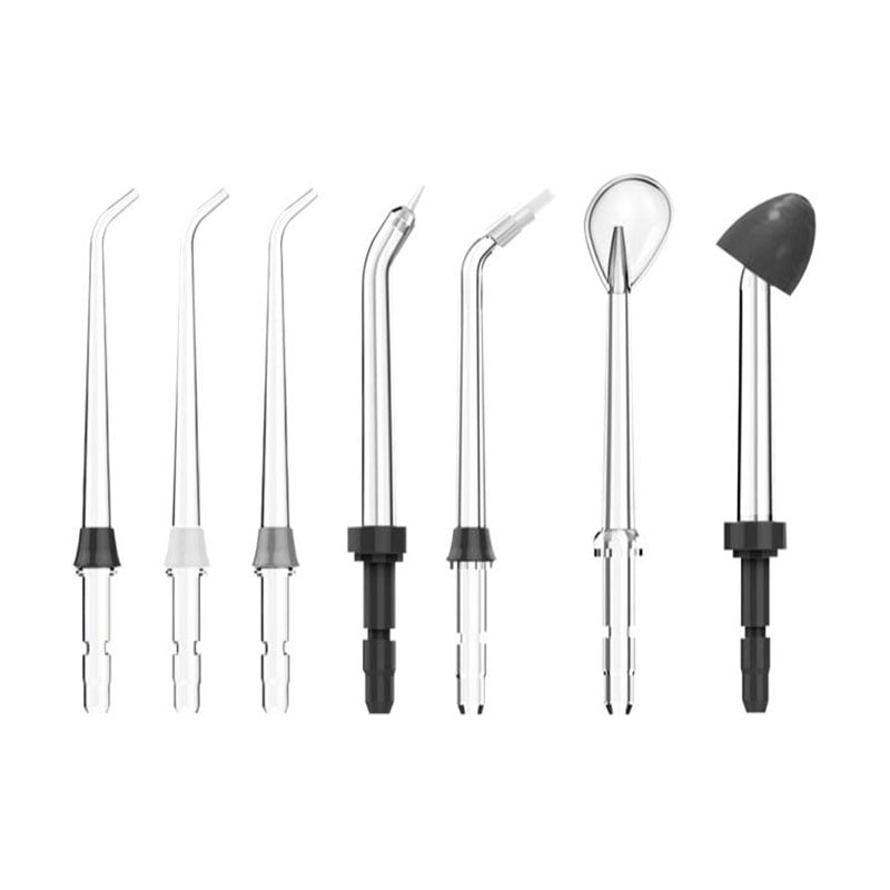 

Змінні насадки для іригатора PECHAM Professional Luxury Travel Black & White, 7 шт