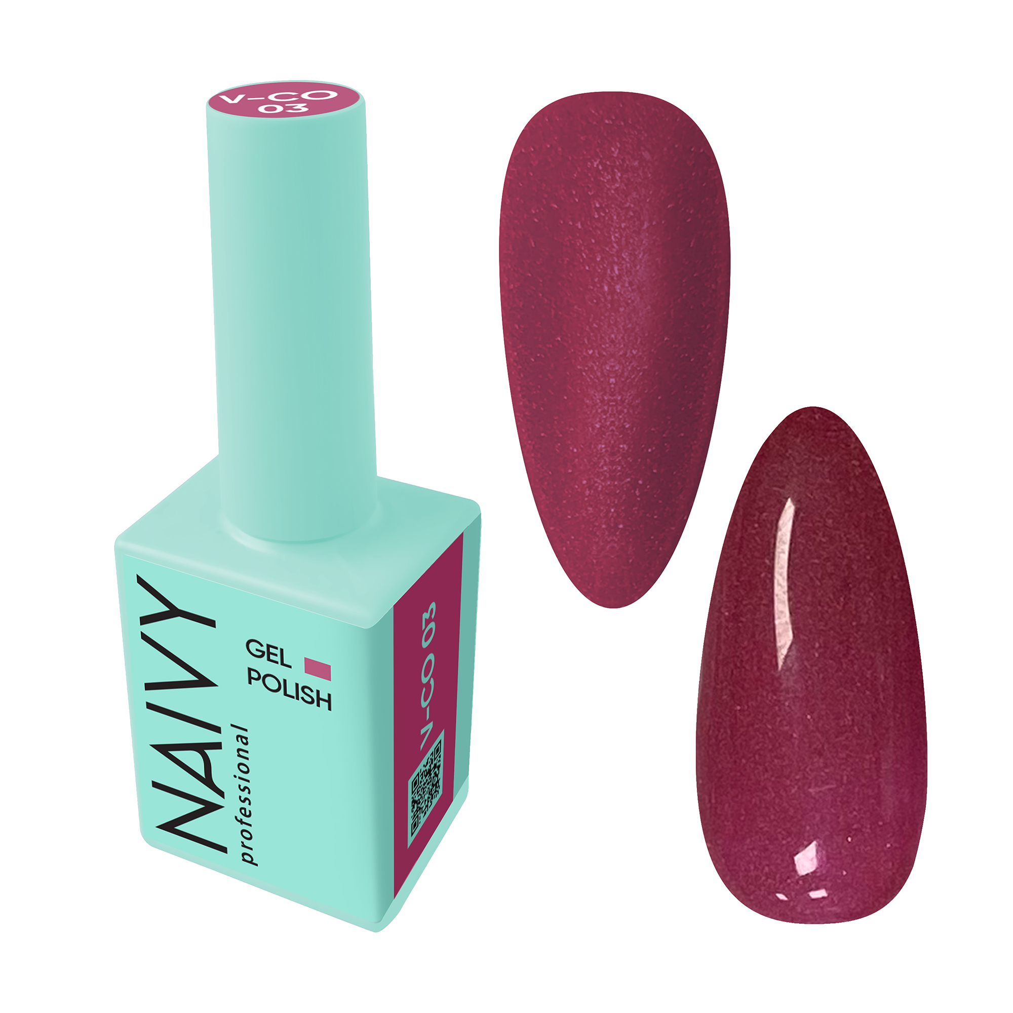 

Гель-лак для нігтів Naivy Professional Gel Polish Spring, V-CO 03, 10 мл