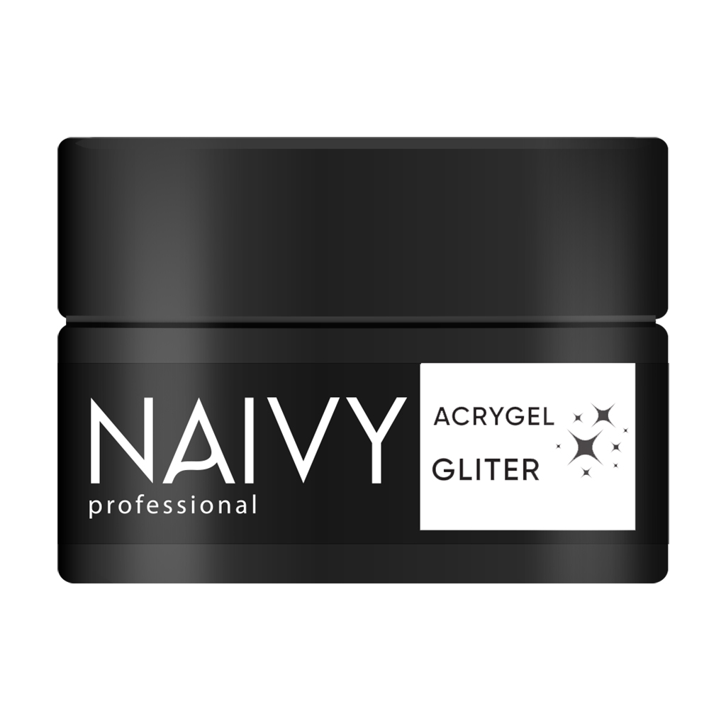 

Акриловий гель для нігтів Naivy Professional Gliter 03 Sowing, 30 мл
