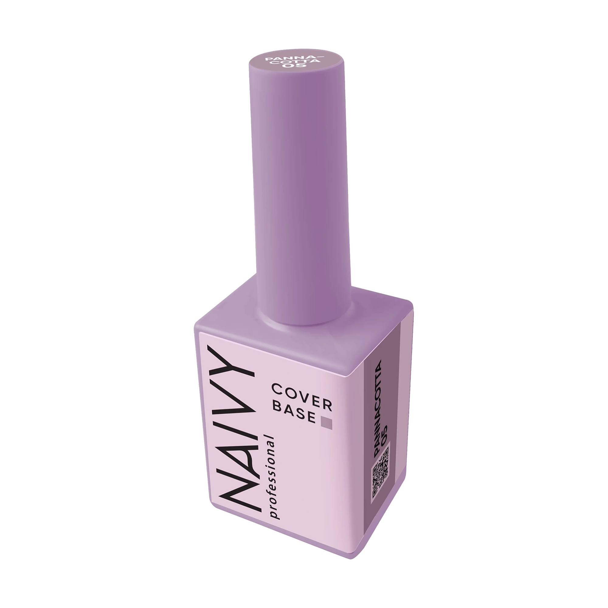 

Кольорова база для гель-лаку Naivy Professional Cover Base Crema 04 Bubble Gum, 15 мл