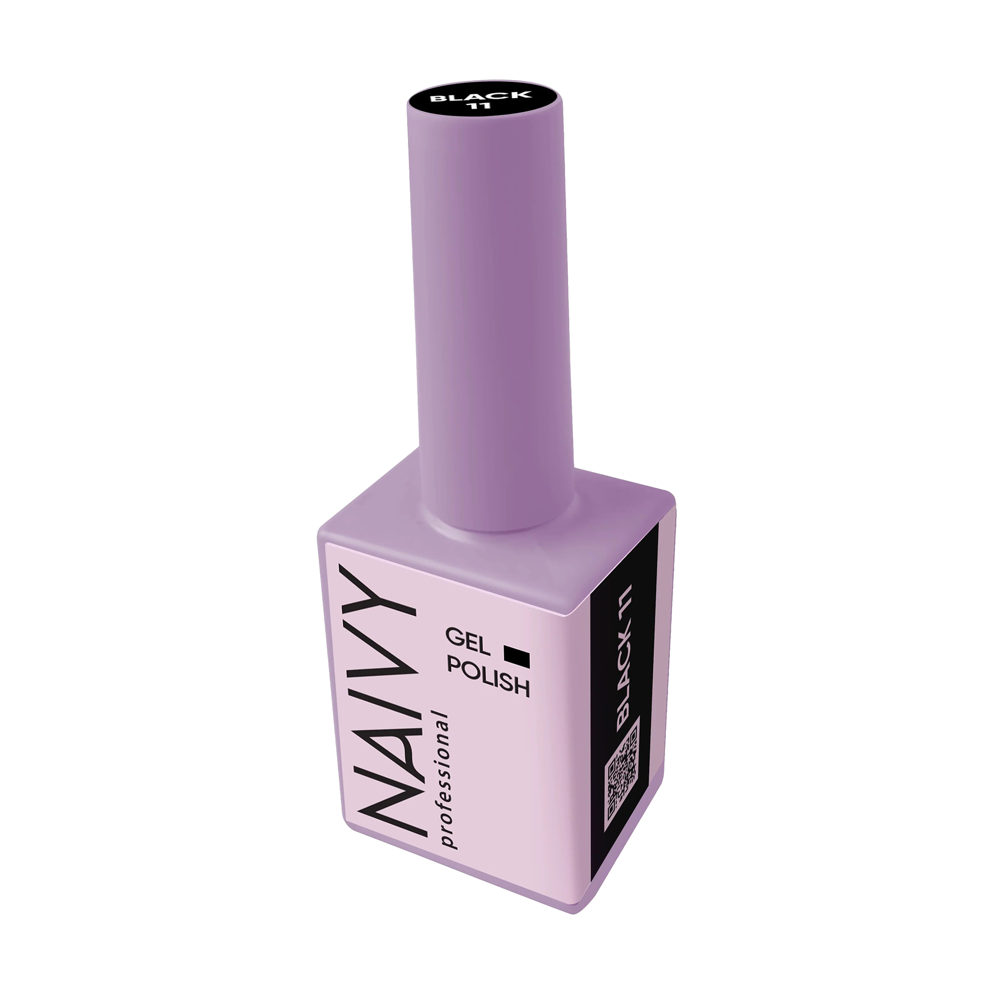 

Гель-лак для нігтів Naivy Professional Gel Polish Basic, Black 11, 10 мл