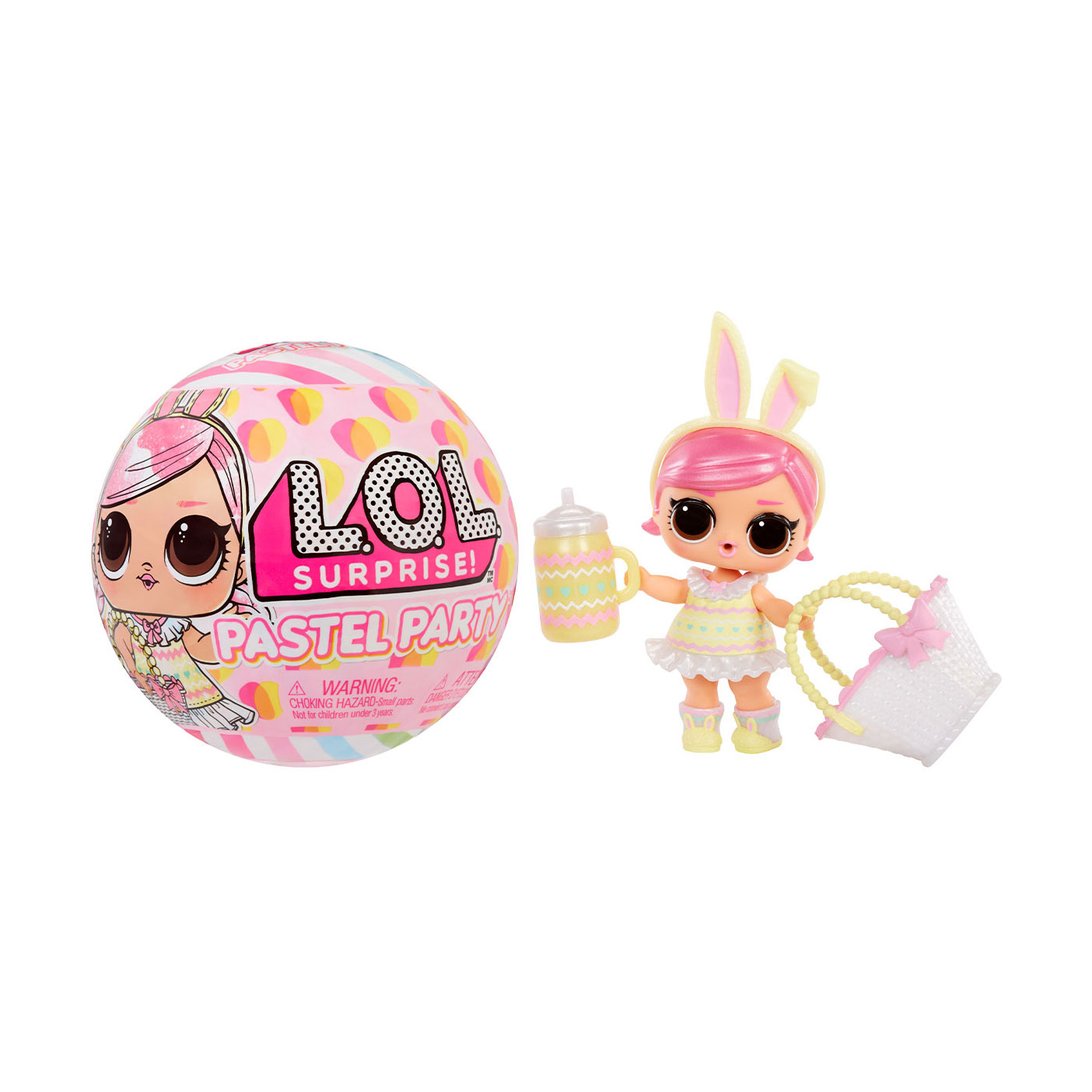 

Ігровий набір із лялькою L.O.L. Surprise! серії Pastel Party Хопс, з аксесуарами, від 3 років (523963)