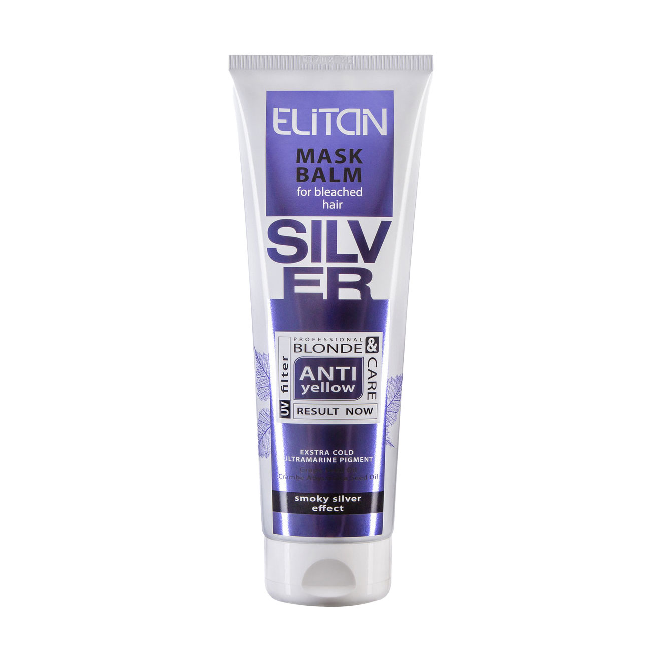 

Маска-бальзам Elitan Mask Balm Silver для освітленого волосся, 250 мл