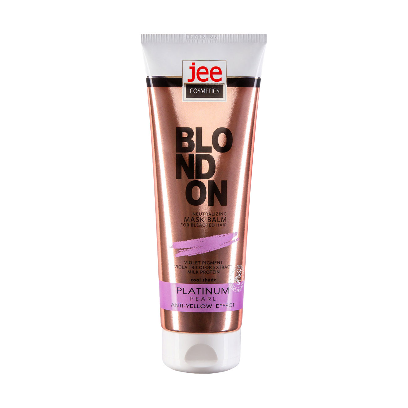 

Уцінка! Маска-бальзам Jee Cosmetics Blondon Platinum Pearl для освітленого волосся, 250 мл