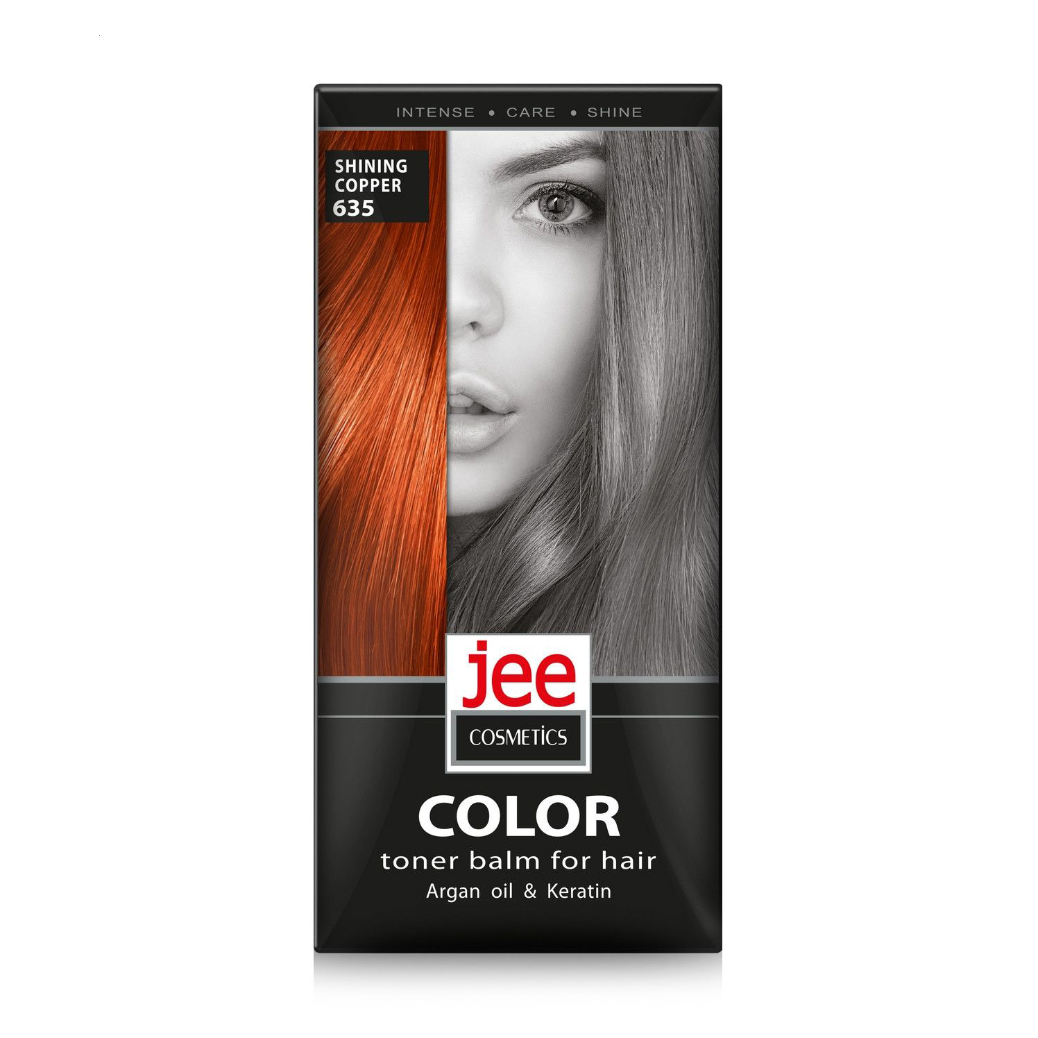Тонувальний бальзам для волосся Jee Cosmetics Color Toner Balm 635 Shinning Copper, 30 мл
